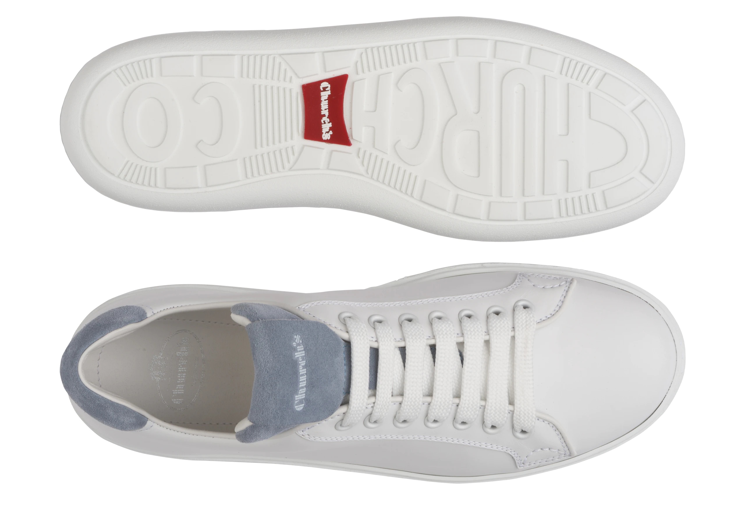 Boland
Calf Leather and Suede Classic Sneaker White/opaline - 3