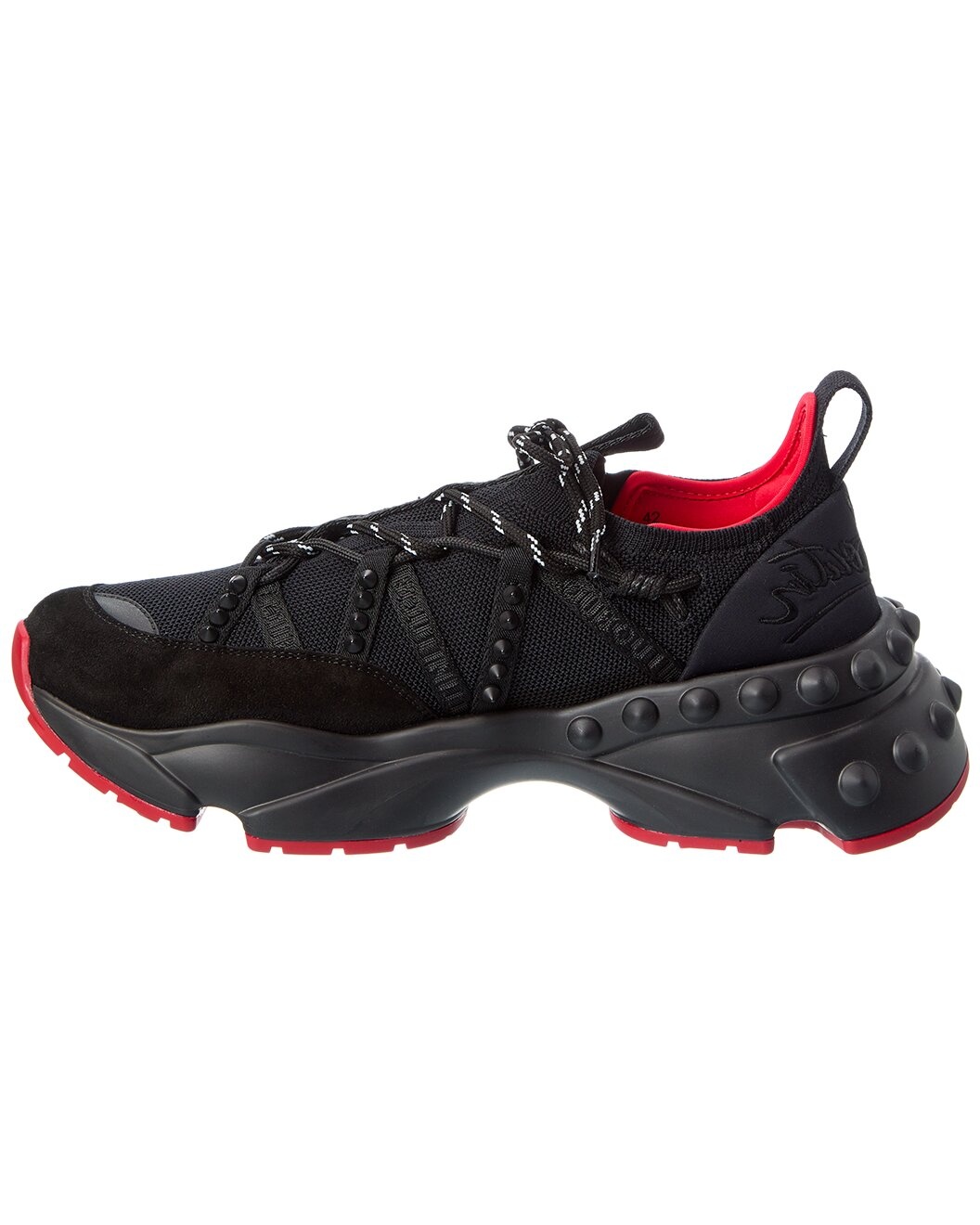 Christian Louboutin Trailnrun Leather & Mesh Sneaker - 2