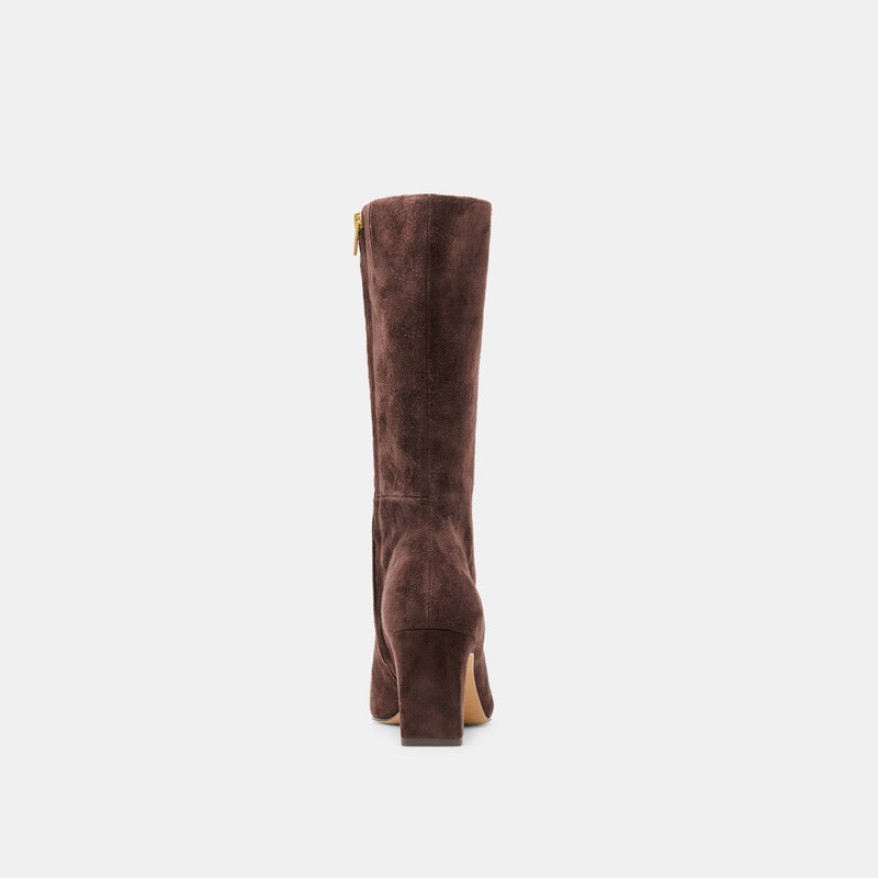 RIGGS BOOTS MAHOGANY SUEDE 7