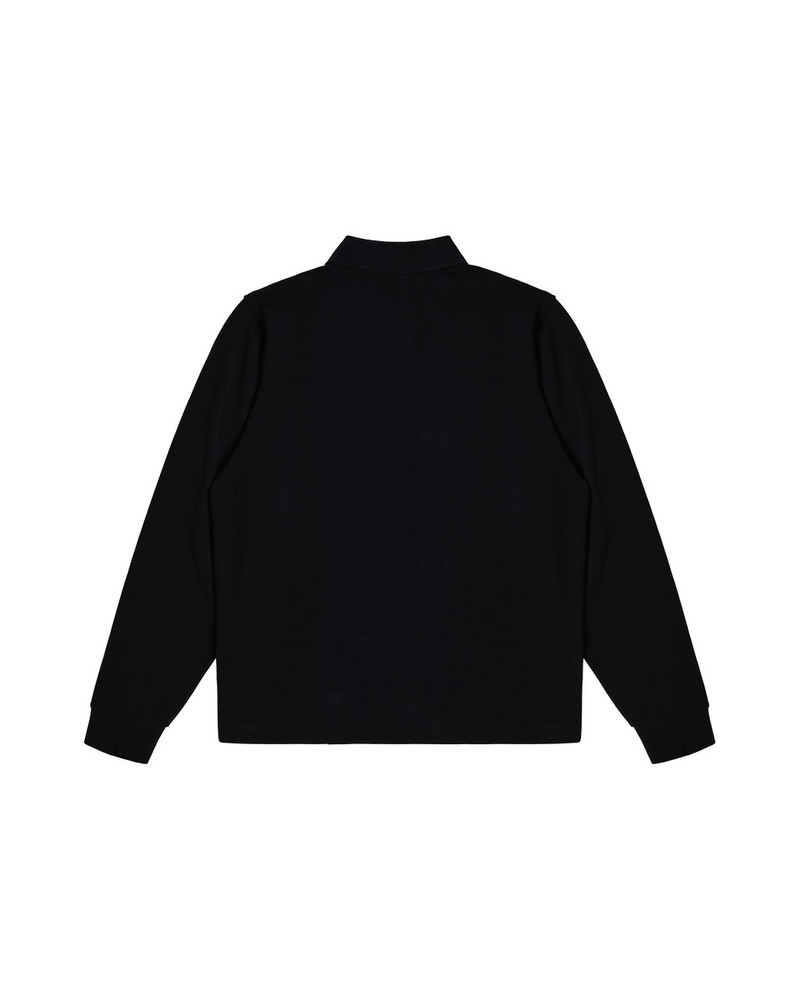 1017 ALYX 9SM BLACK LONG-SLEEVE POLO SHIRT outlook