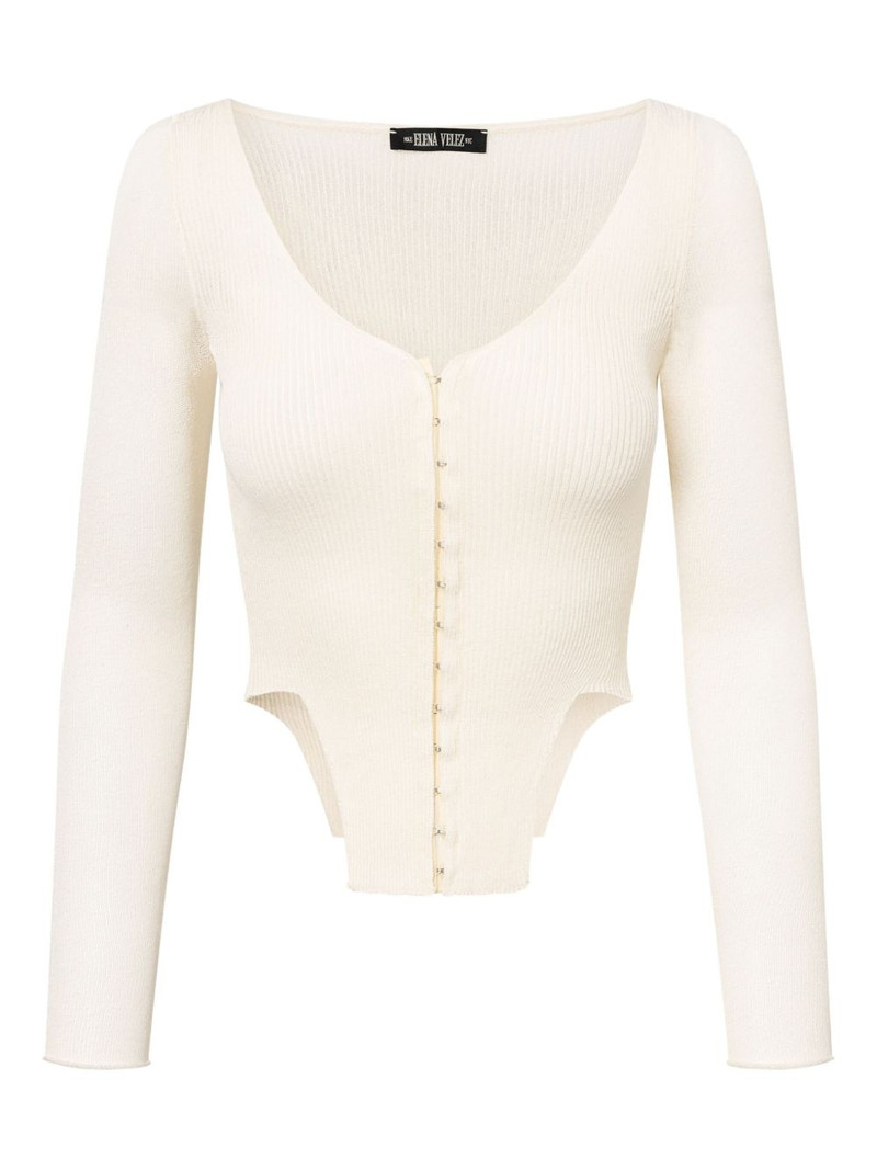 linen knit top 1
