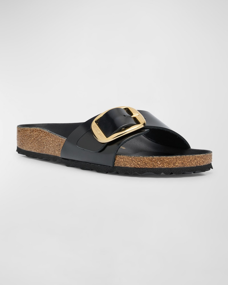 BIRKENSTOCK Madrid Leather Buckle Easy Sandals outlook