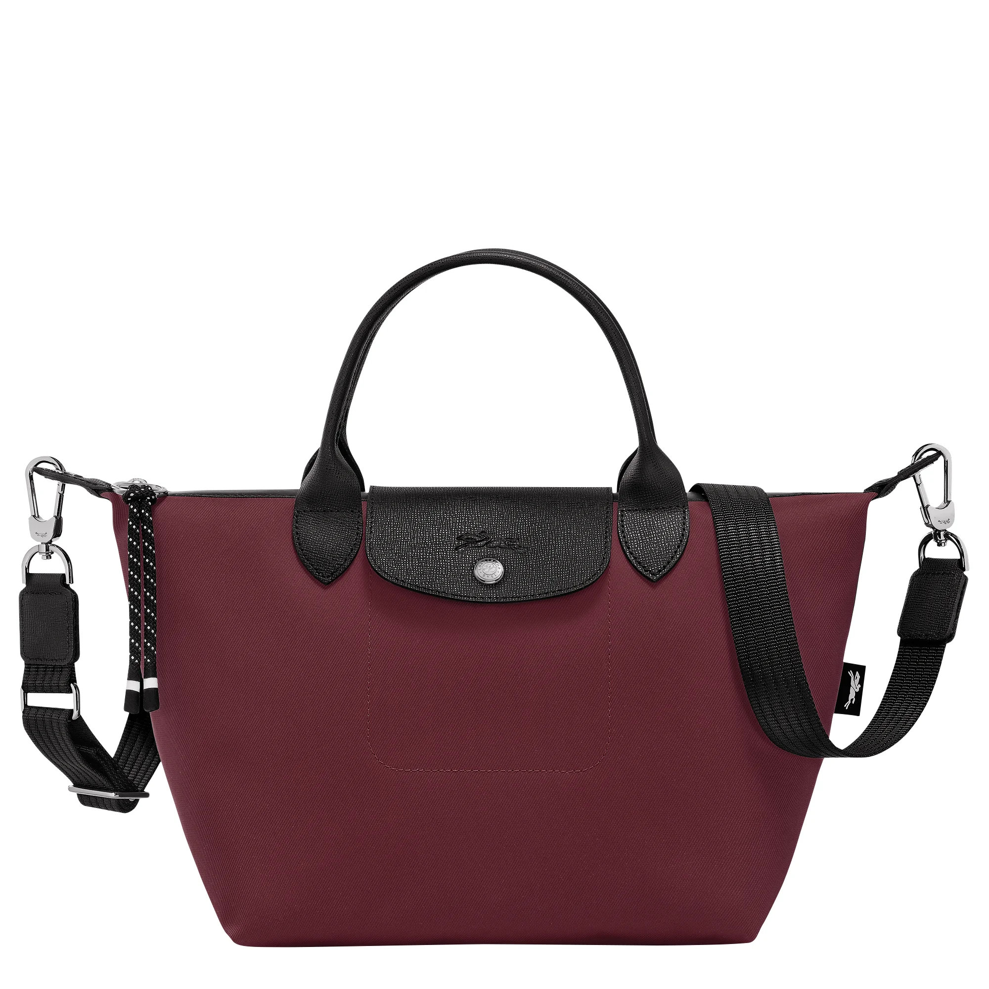 Le Pliage Energy S Handbag Burgundy - Recycled canvas - 1