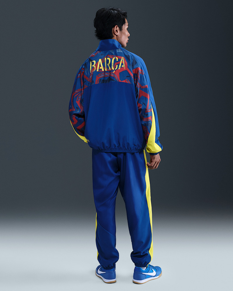 FC Barcelona Starting 5 Fourth Men's Nike Soccer Woven Pants 4