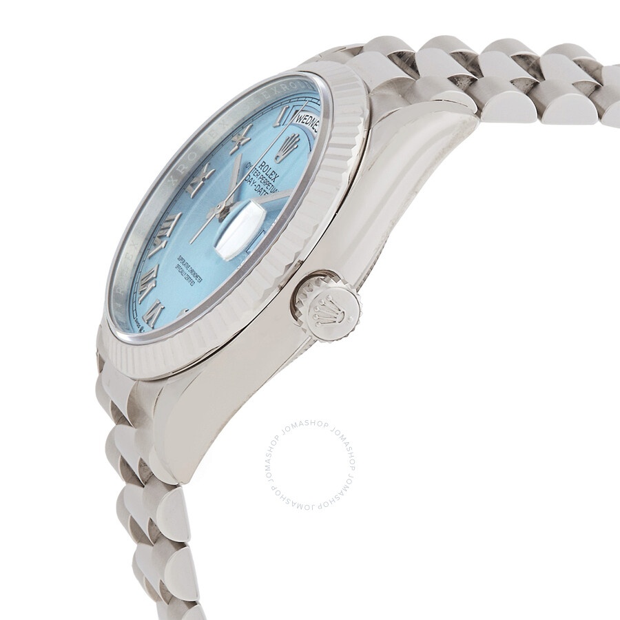 ROLEX Rolex Day-Date 36 Ice-Blue Dial Automatic Men's Watch M128236 ...