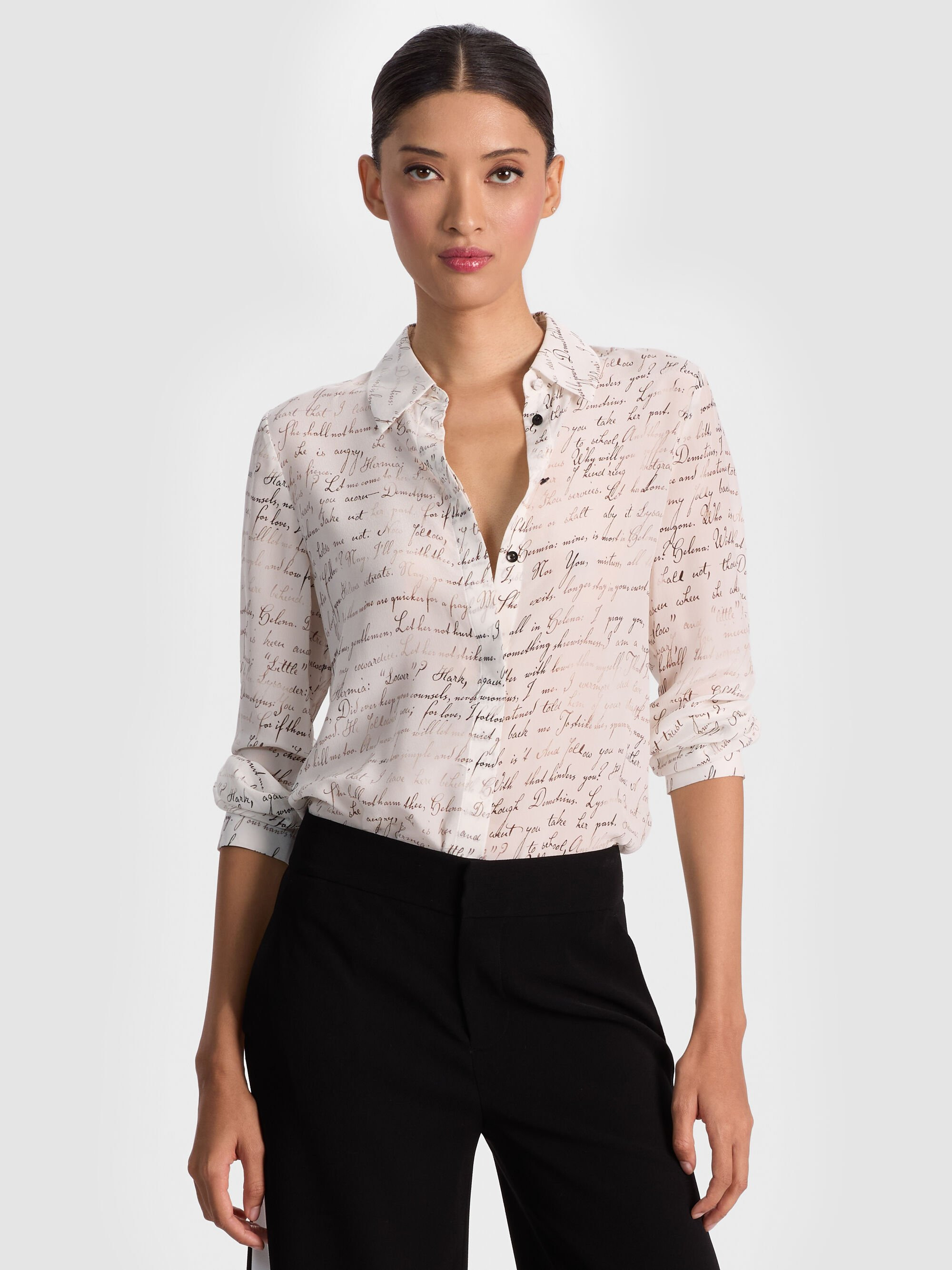 WILLA SILK BLOUSE - 2