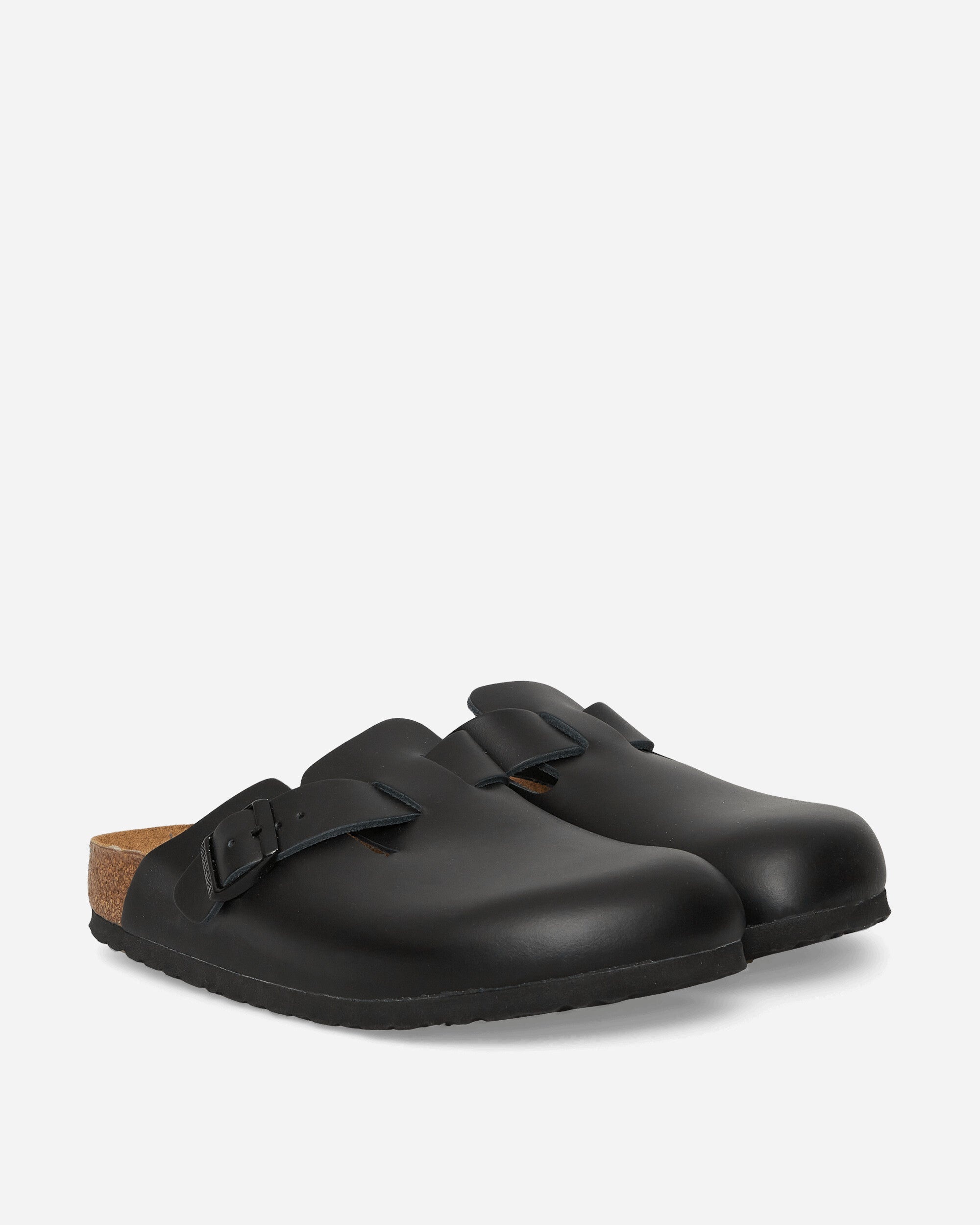Boston Natural Leather Sandals Black - 2