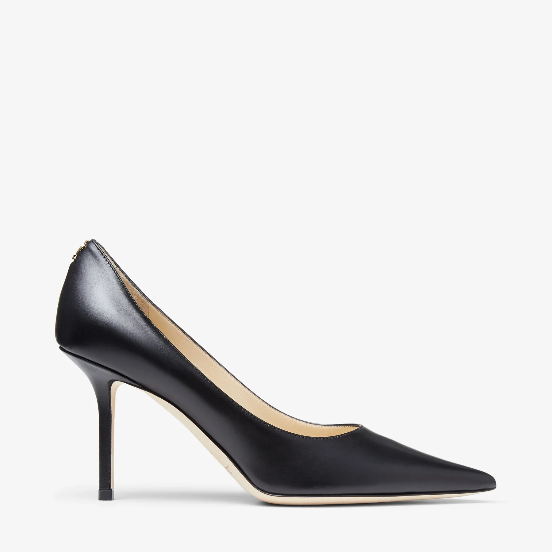 Love 85
Black Calf Leather Pumps with JC Emblem - 1