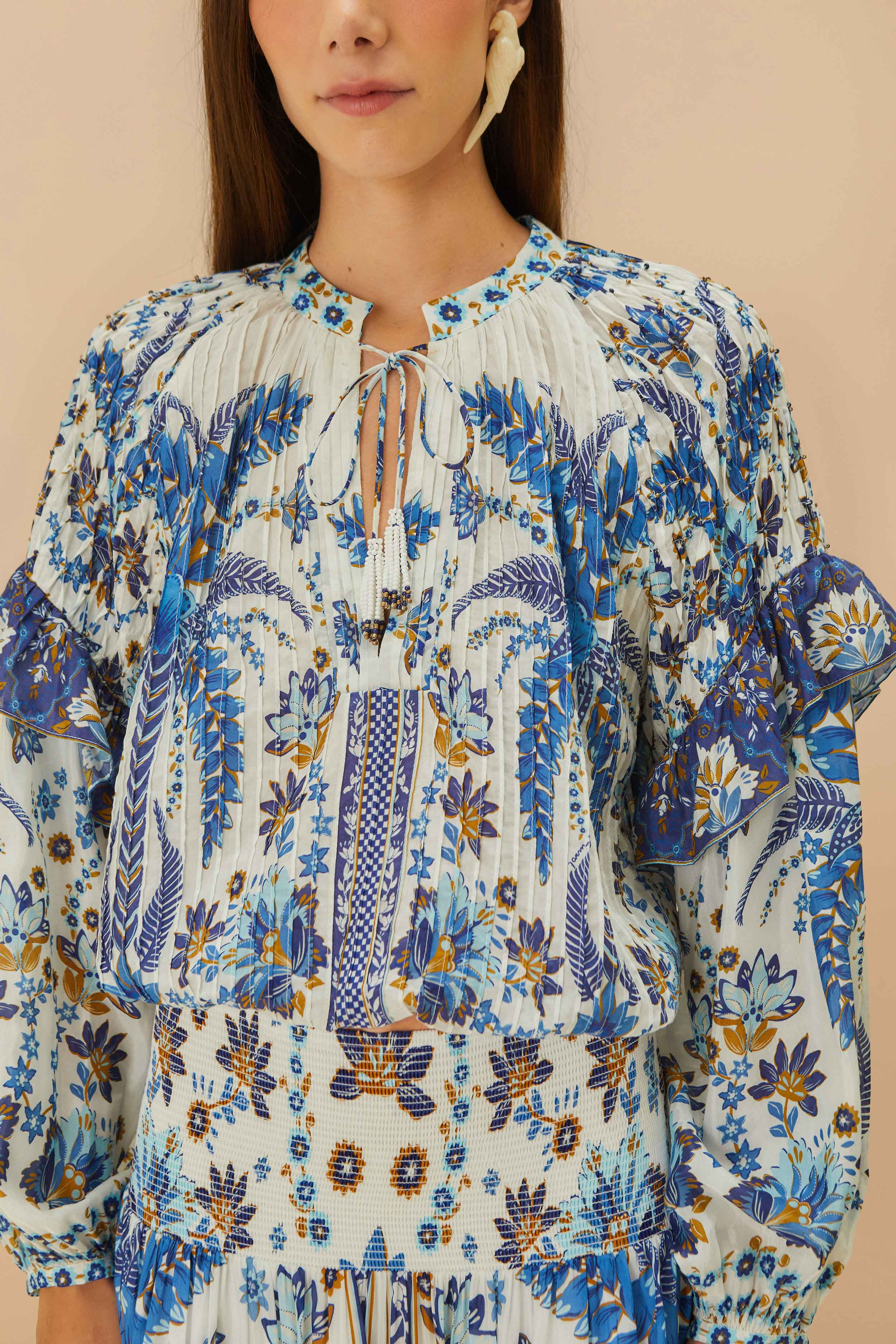 Off-White Ana Tapestry Blouse - 3