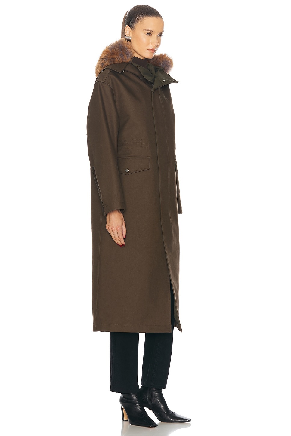 Long Washed Parka - 3