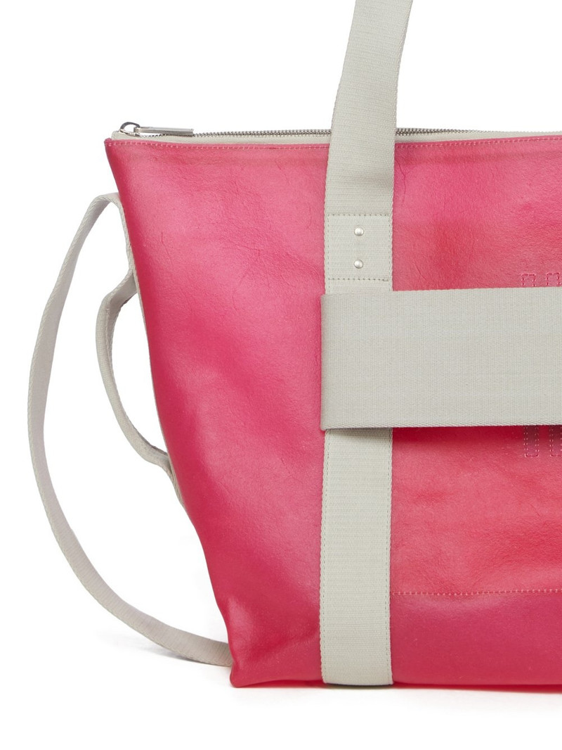 contrasting-panel tote bag 7