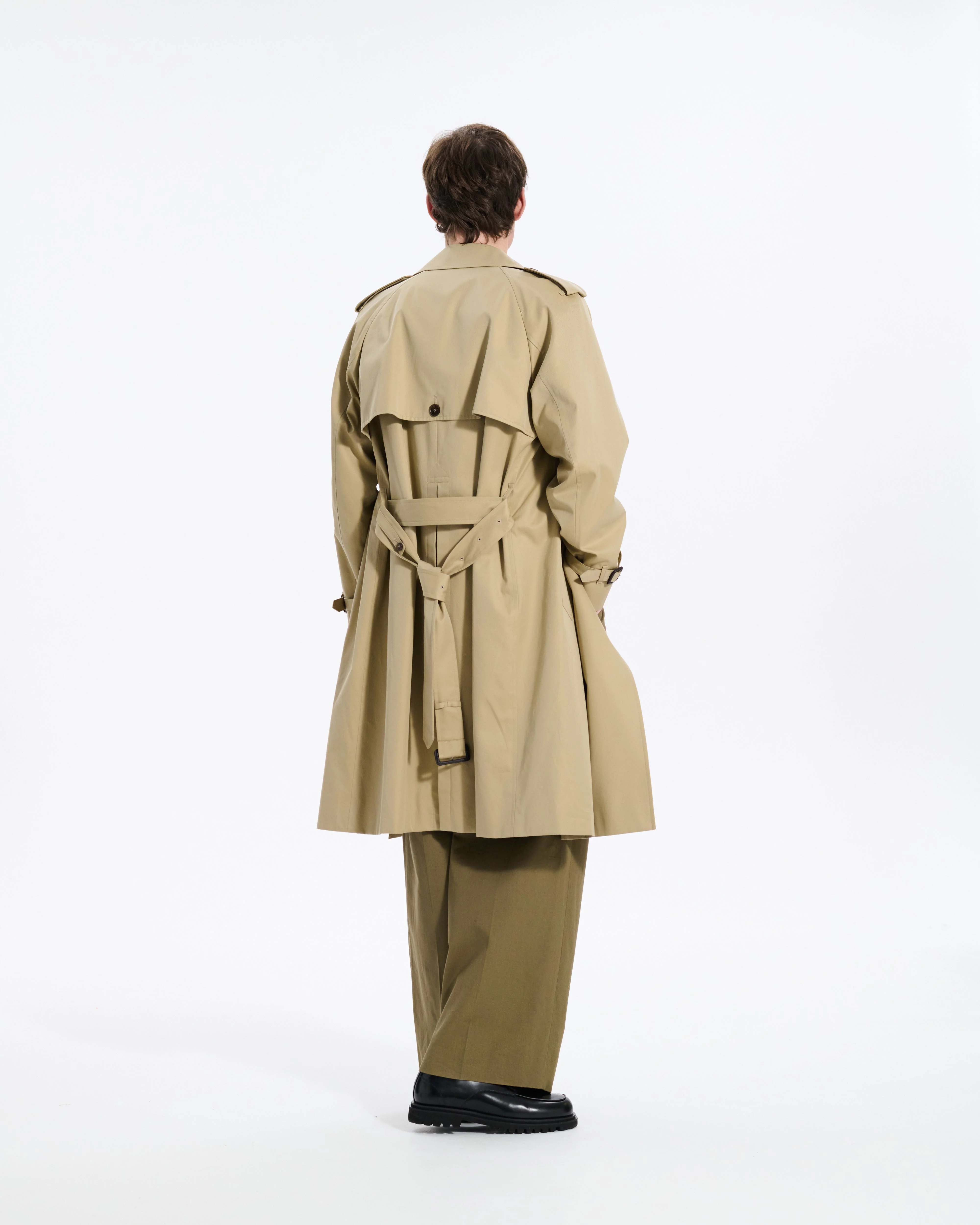 Blanefield Gabardine Double Breasted Trench Coat - 1