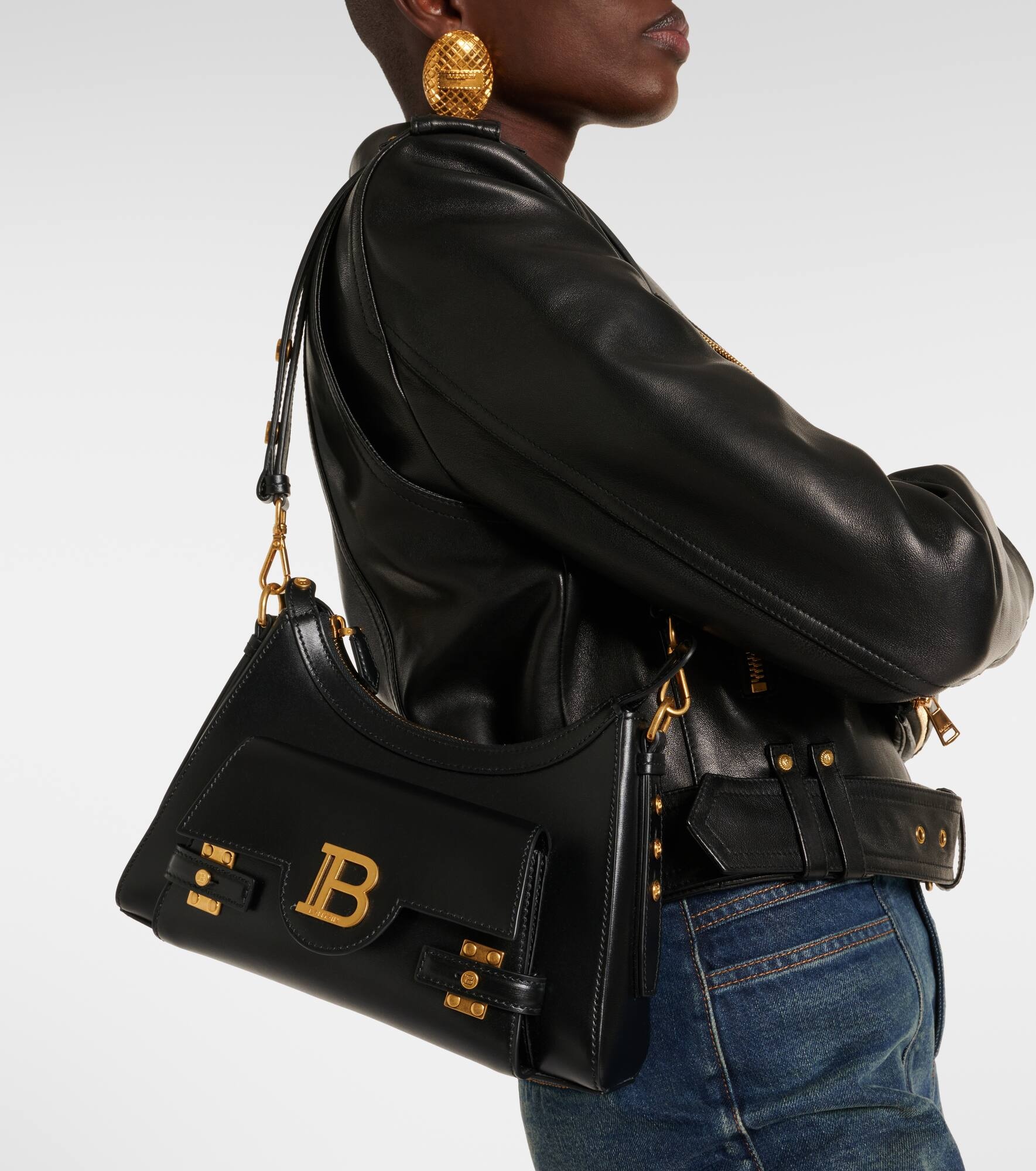 B-Buzz leather shoulder bag - 2