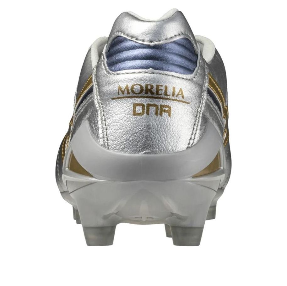Mizuno Morelia DNA Japan FG 'Platinum Silver Pack Silver Gold' P1GA251004 - 5