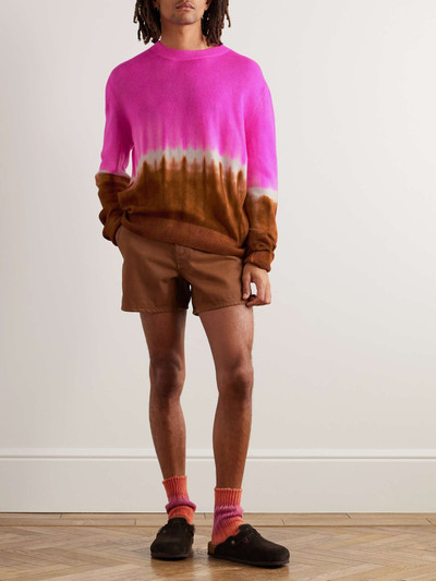 The Elder Statesman Tranquility Tie-Dyed Cashmere Sweater outlook
