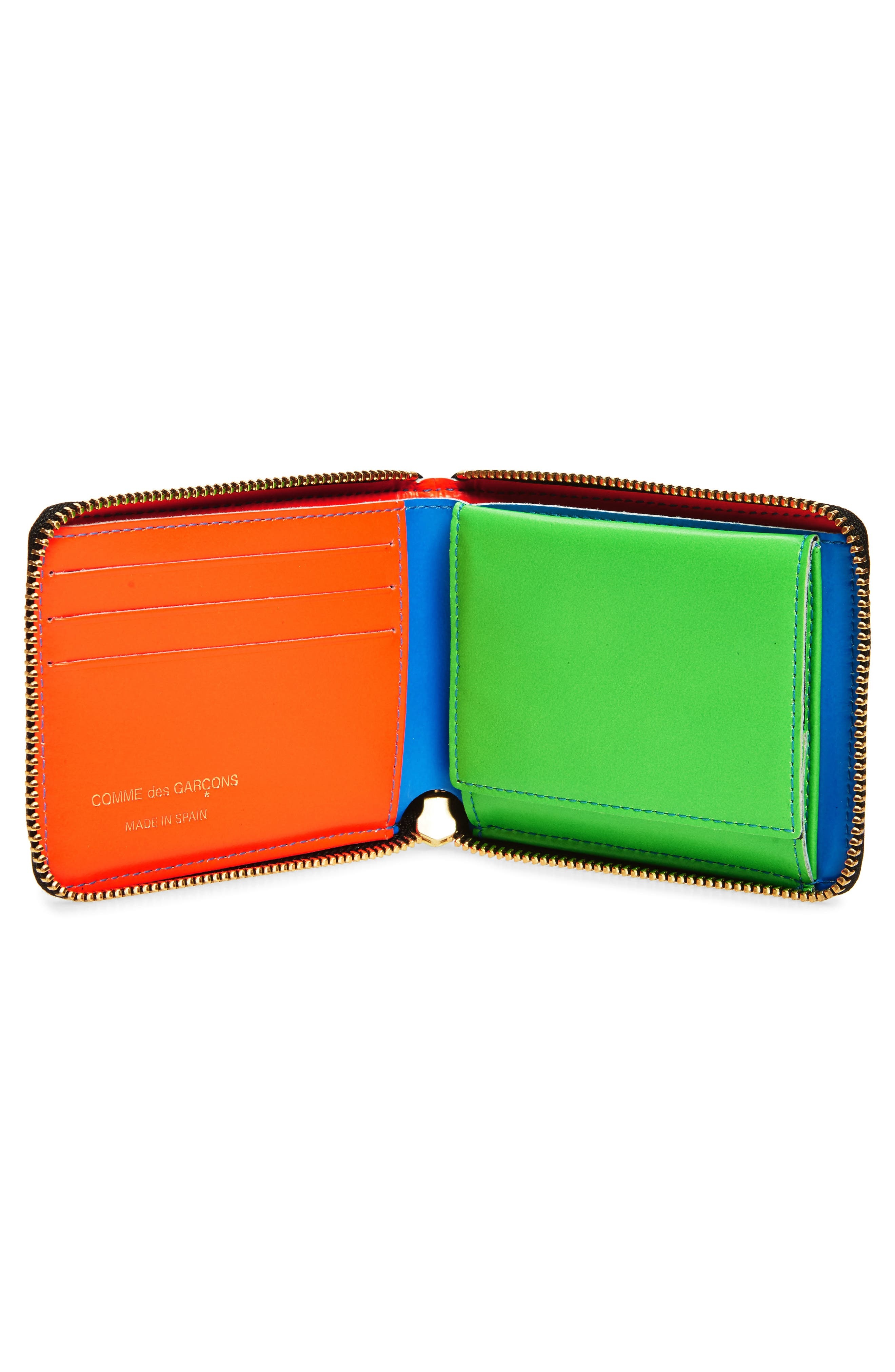 Comme des Garçons Wallets Super Fluo Wallet in Blue at Nordstrom - 2