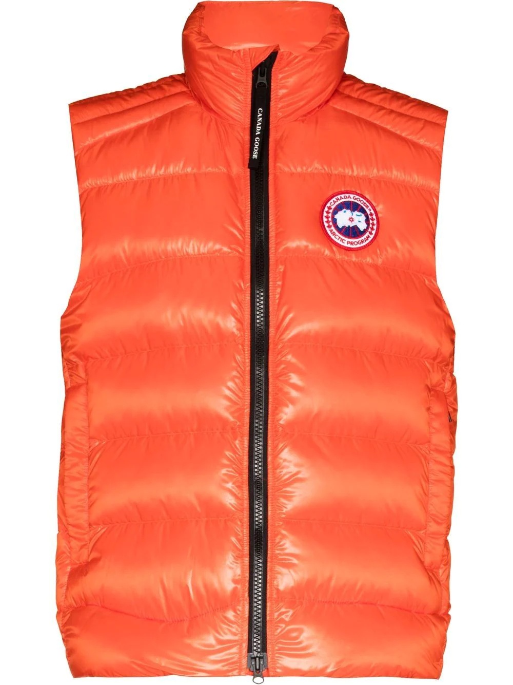 Crofton logo-patch padded gilet - 1