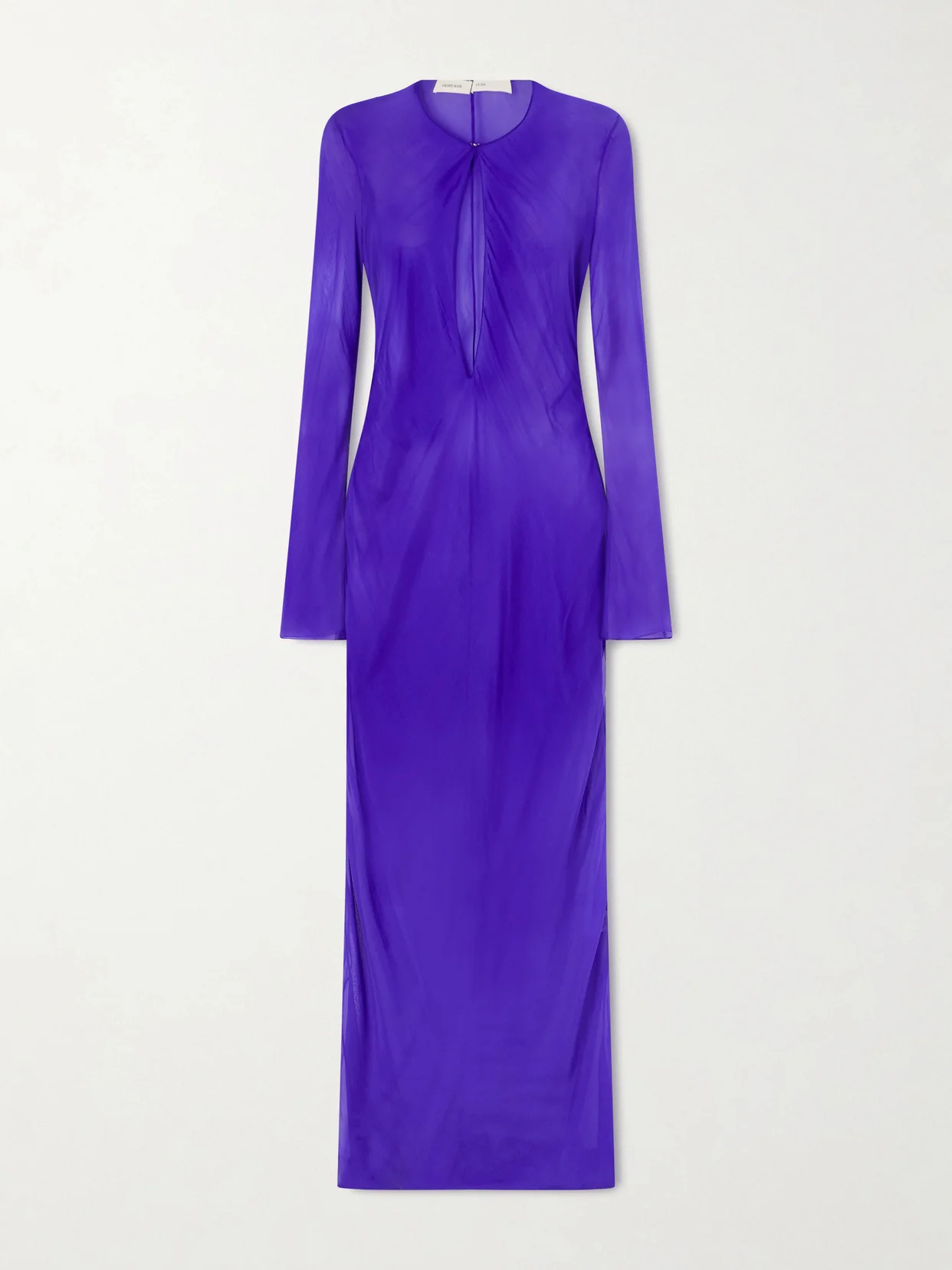 Silk-chiffon Gown - 1