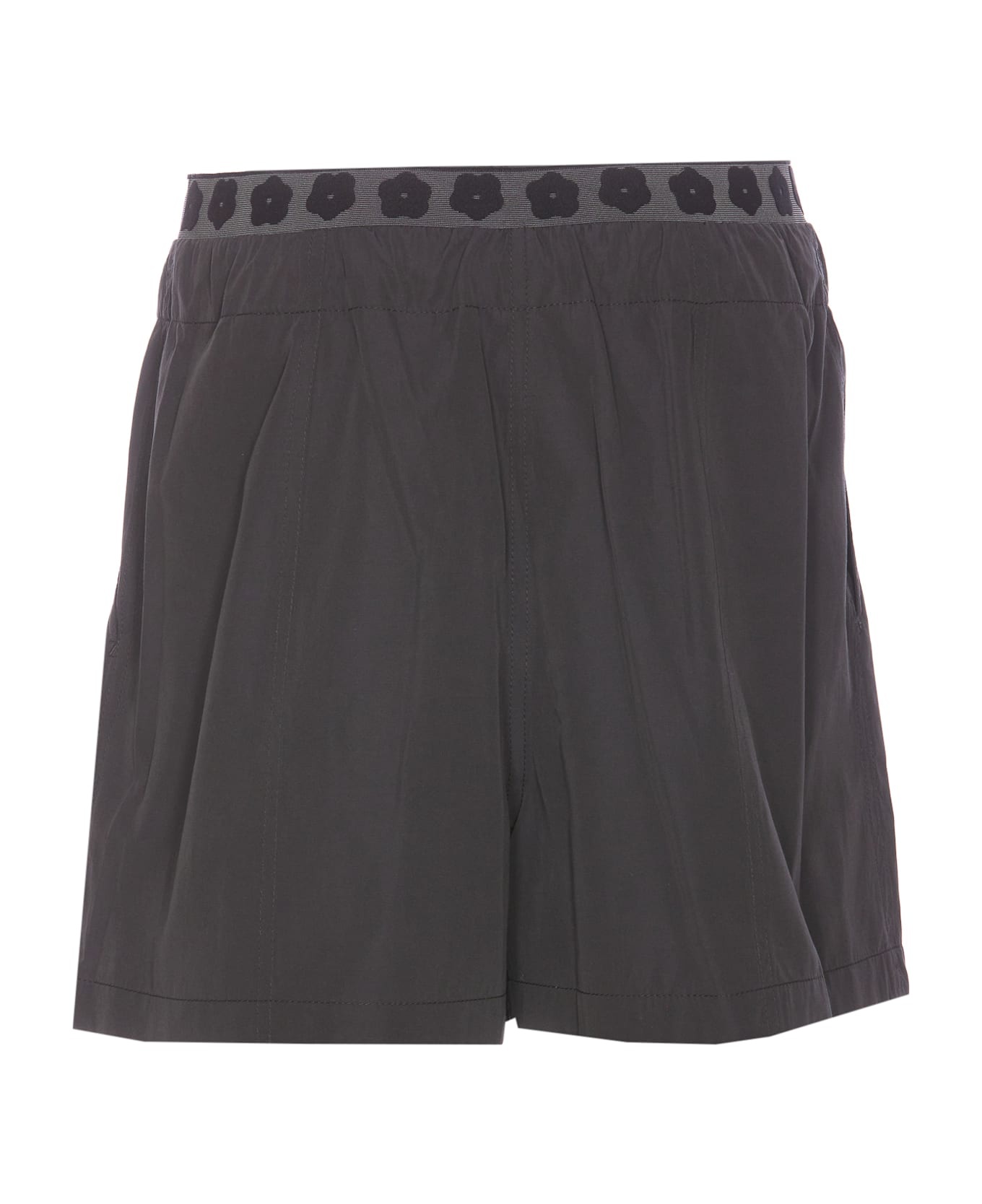 Happy Tiger Embroidered Shorts - 2