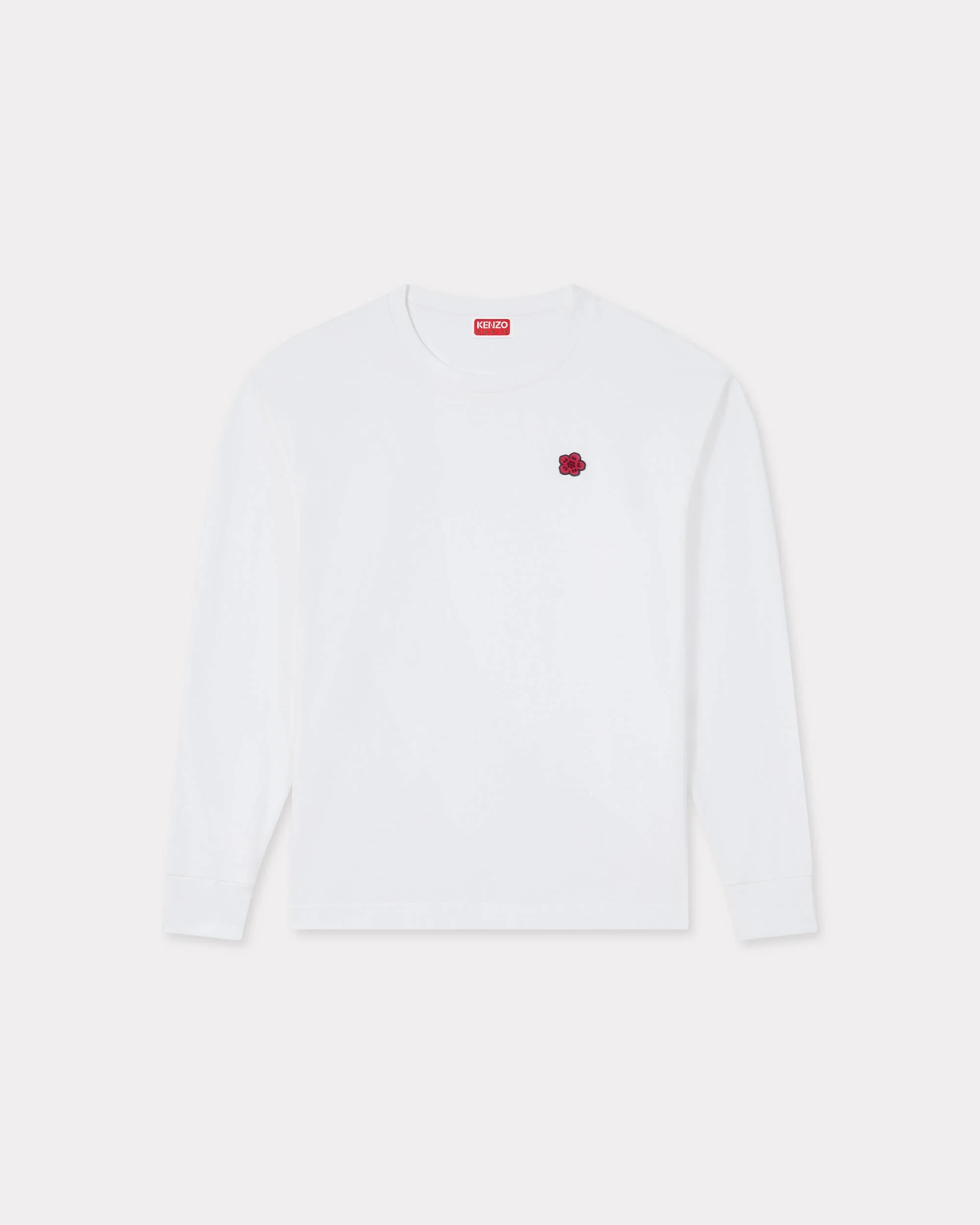 'Boke Flower' embroidered long sleeve T-shirt - 1