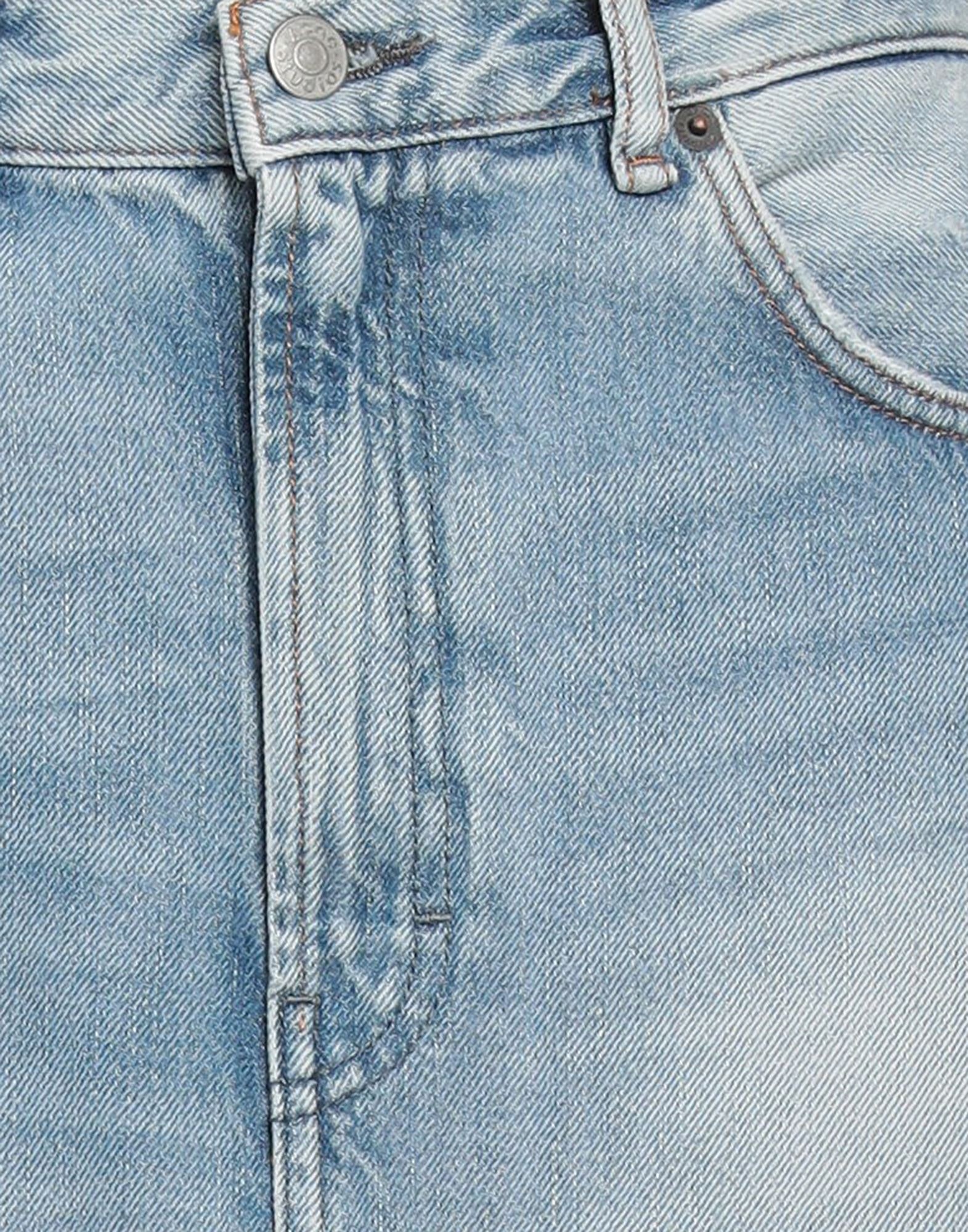 Blue Women's Denim Skirt - 4