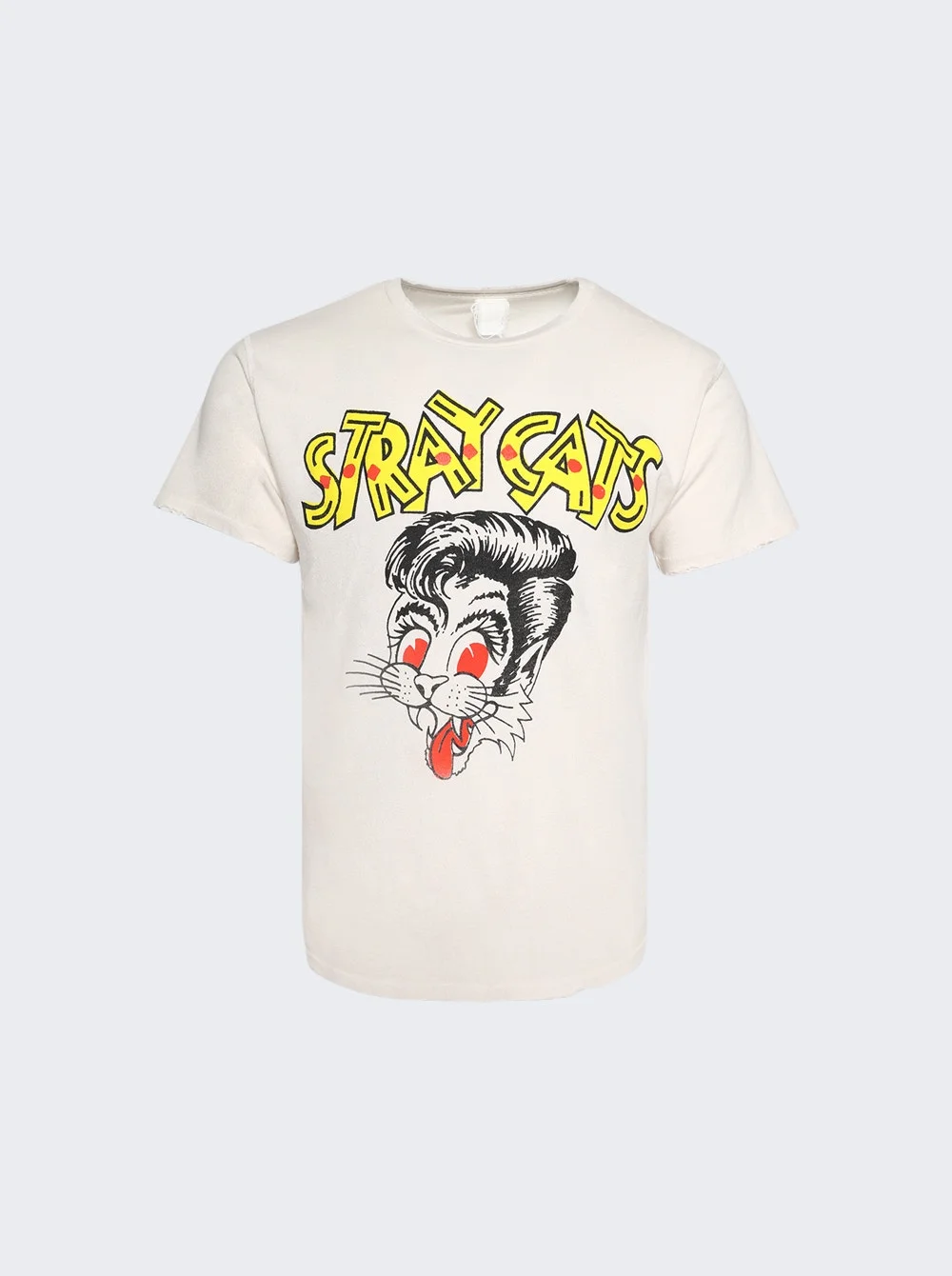 The Stray Cats Tee Vintage White - 1