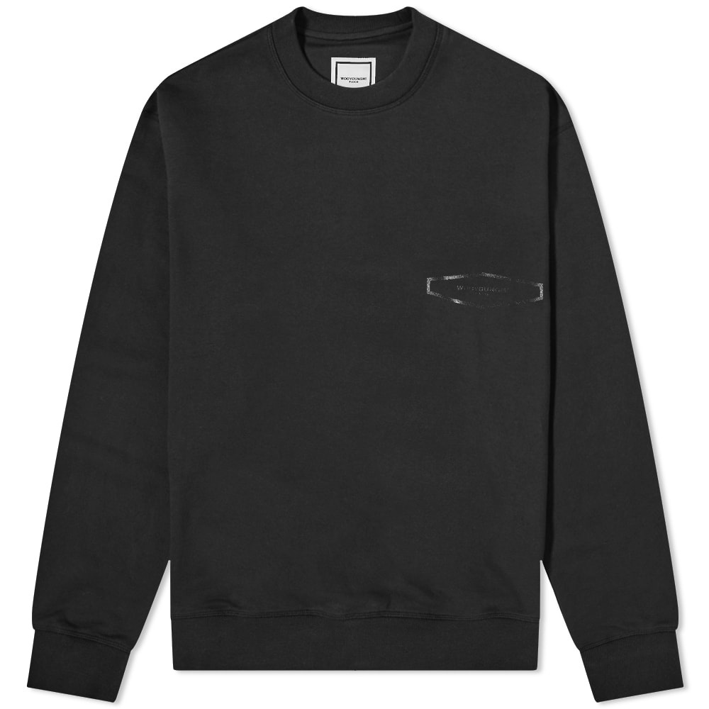 Wooyoungmi Back Logo Crew Sweat - 1