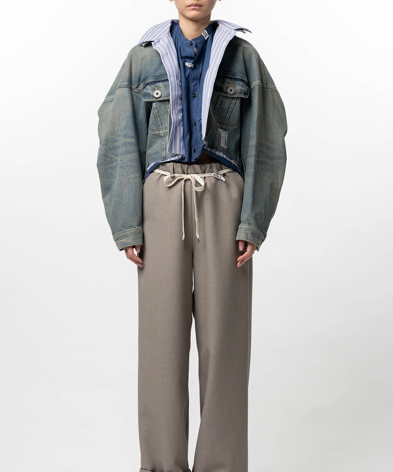 Triple Layered Denim Jacket 8