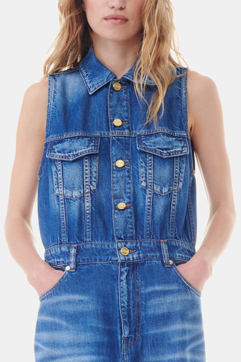 BLUE DENIM 롱 드레스 3