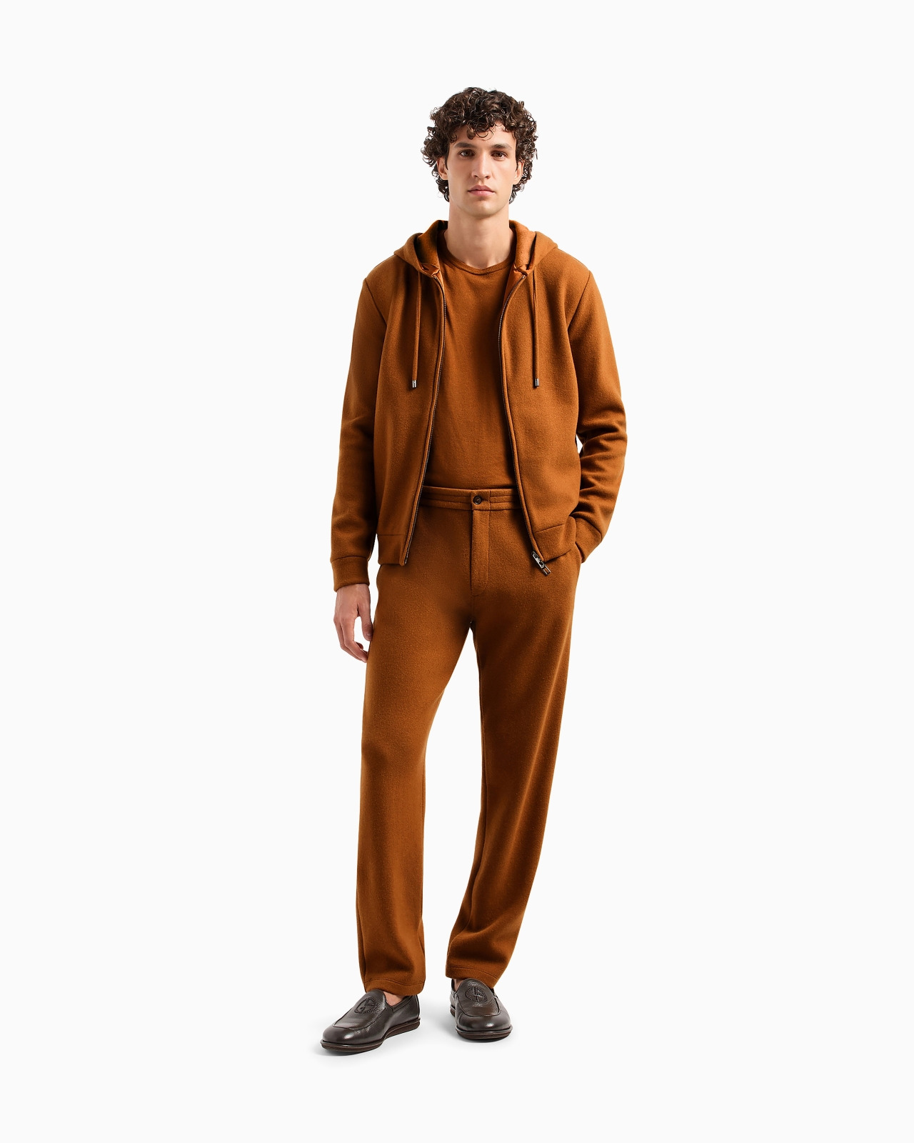 GIORGIO ARMANI VICUÑA TROUSERS IN CASHMERE AND VICUÑA - 2