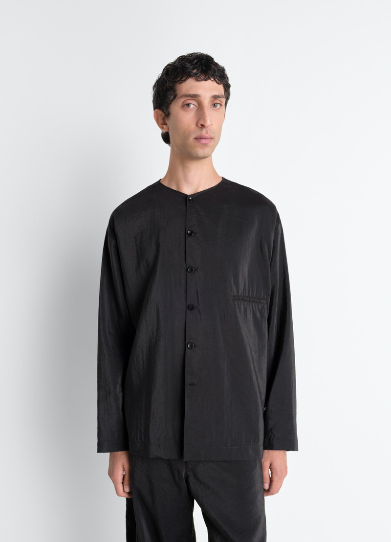 Lemaire V-NECK SHIRT IN DRY SILK outlook