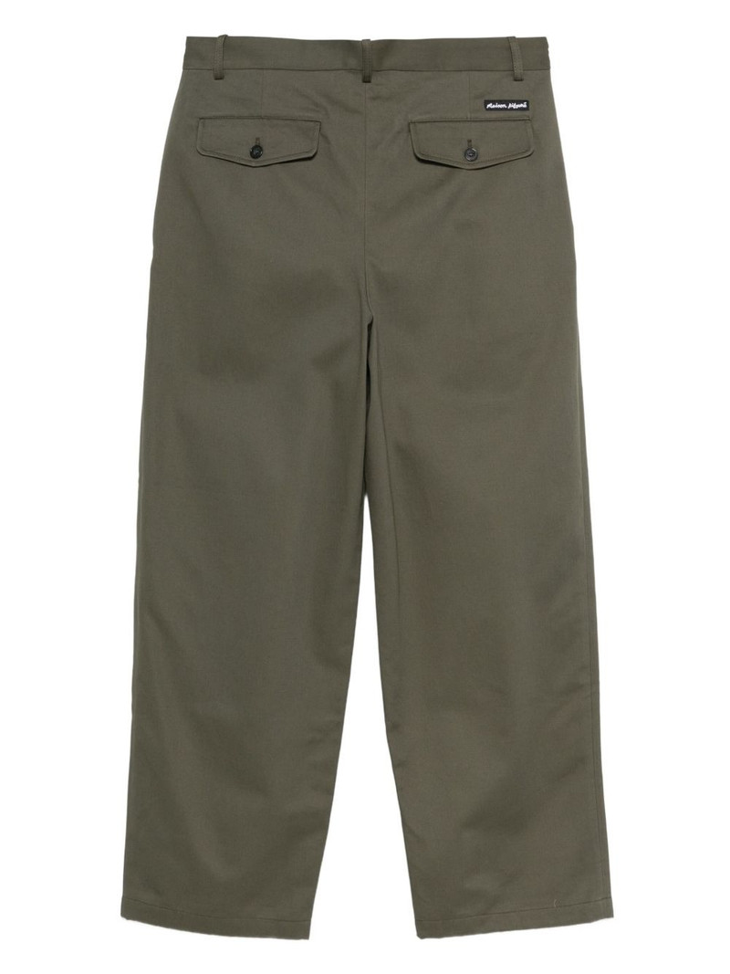 Maison Kitsuné straight-leg trousers outlook