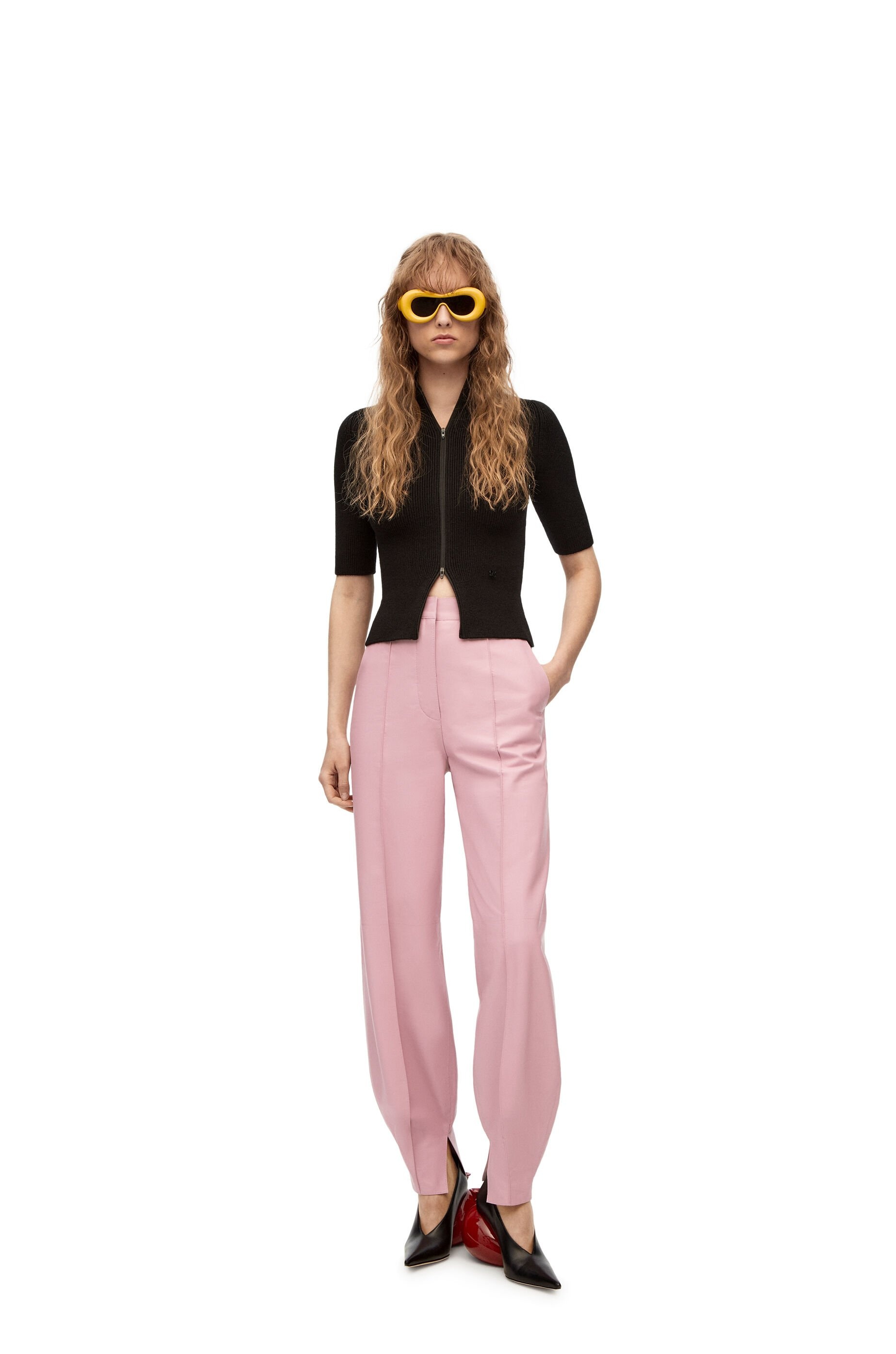 Balloon trousers in nappa - 2