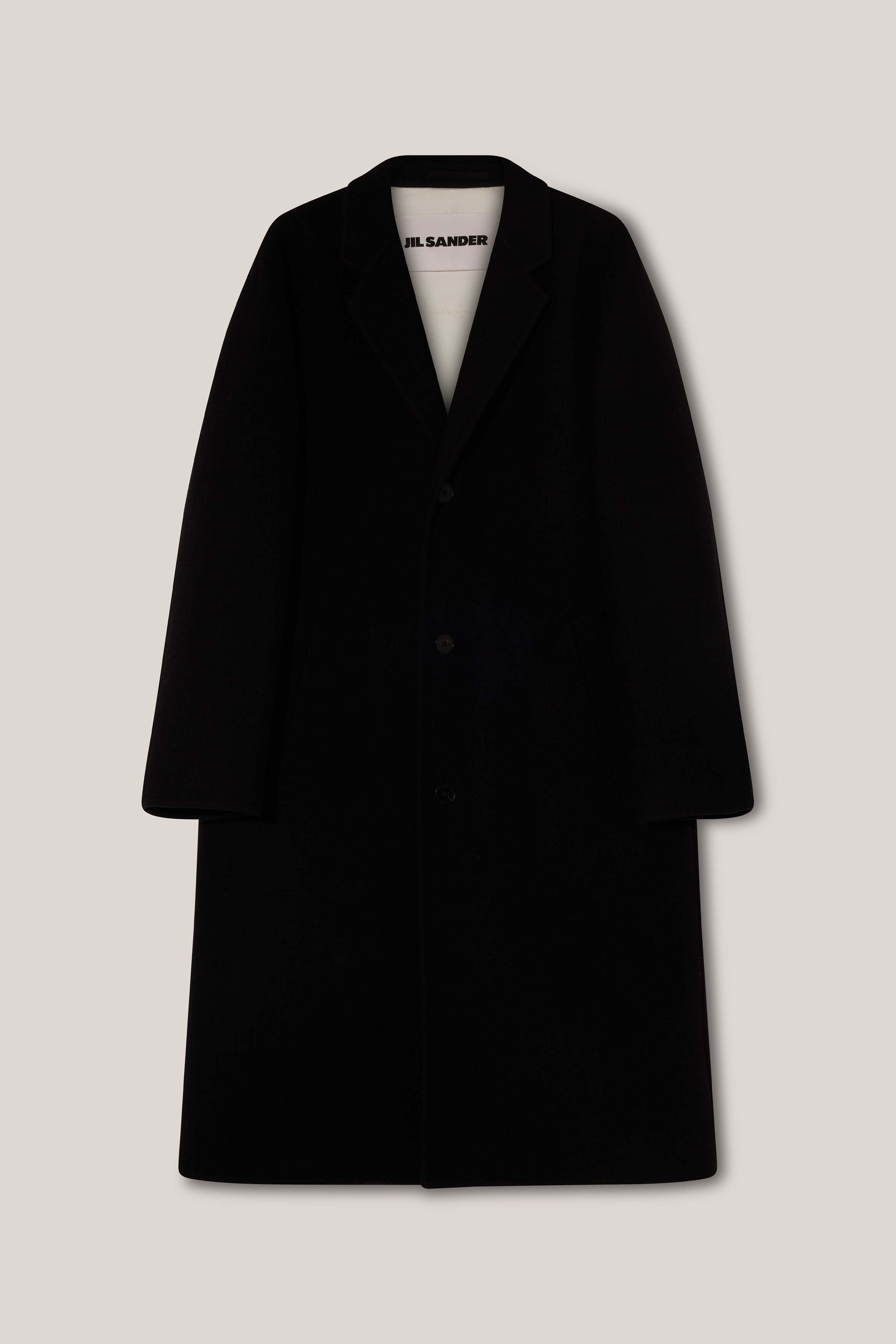 Classic Long Wool Coat - 5