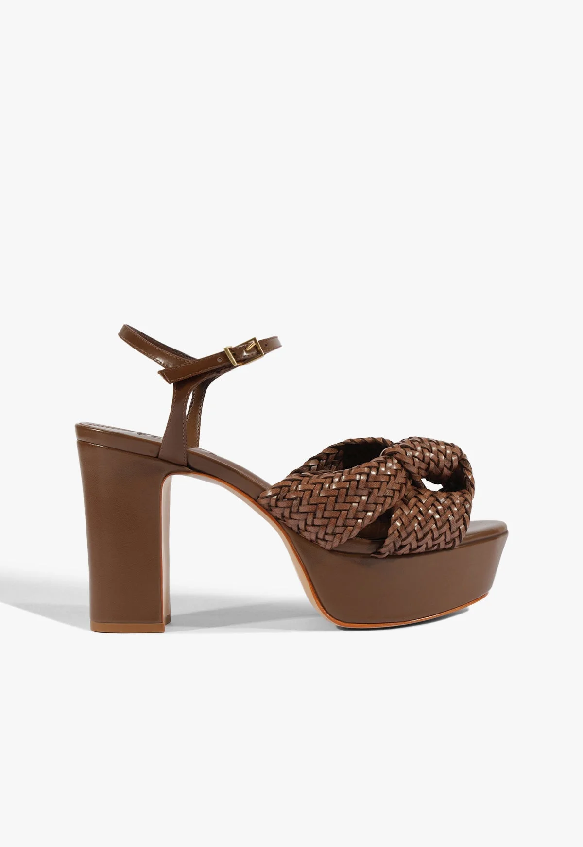 Marbella Leather Platform Sandal - 1