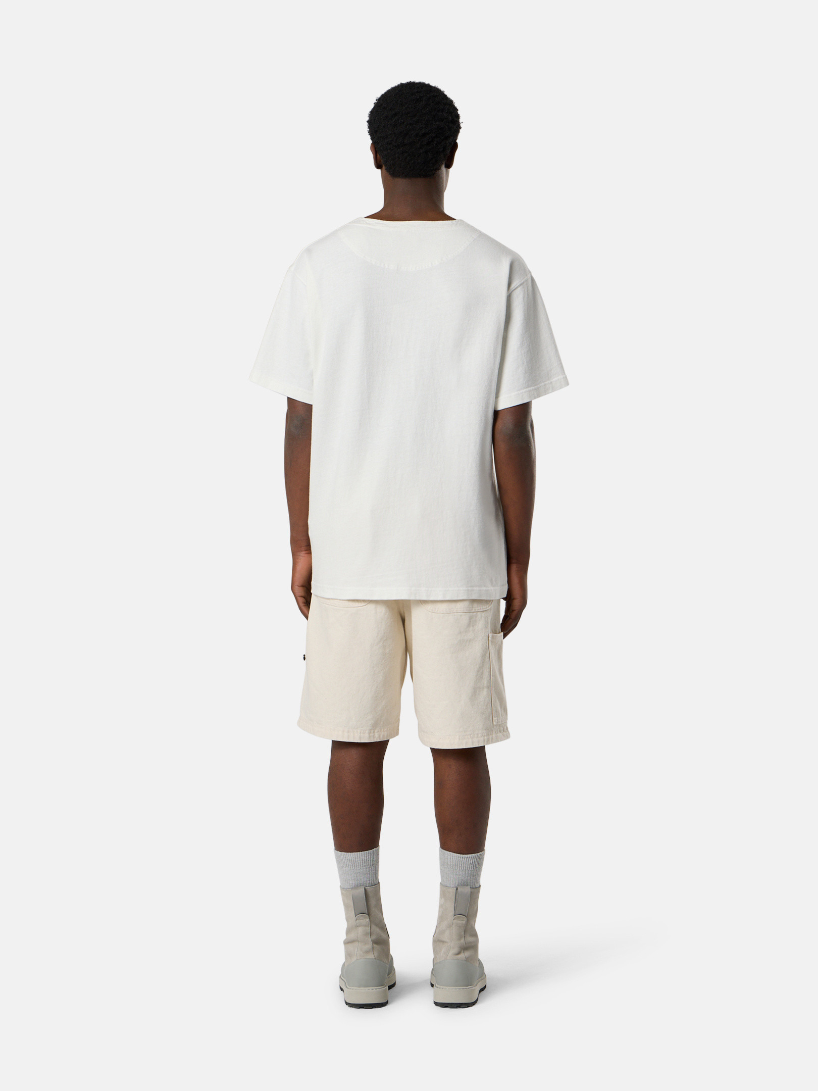 2100001 HEAVY COTTON JERSEY, 60% RECYCLED_STONE ISLAND RAW BEAUTY - 5