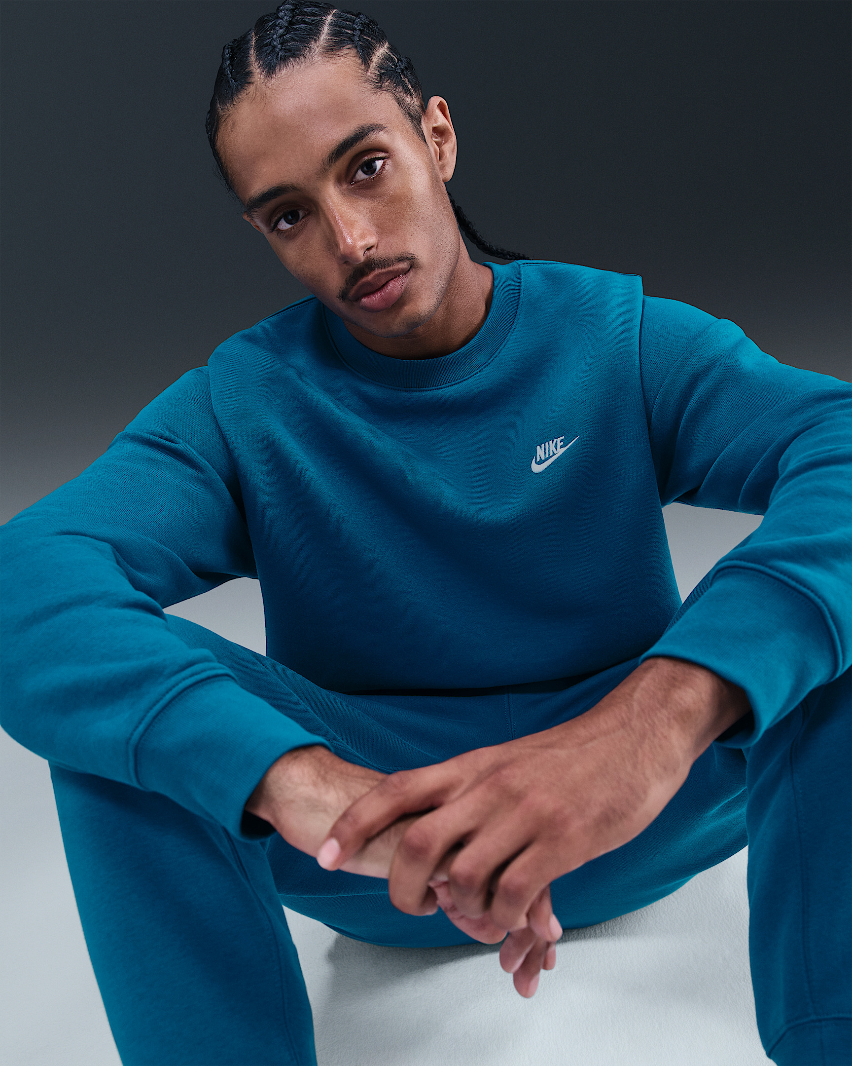 Nike Club Men's Fleece Crew - 3