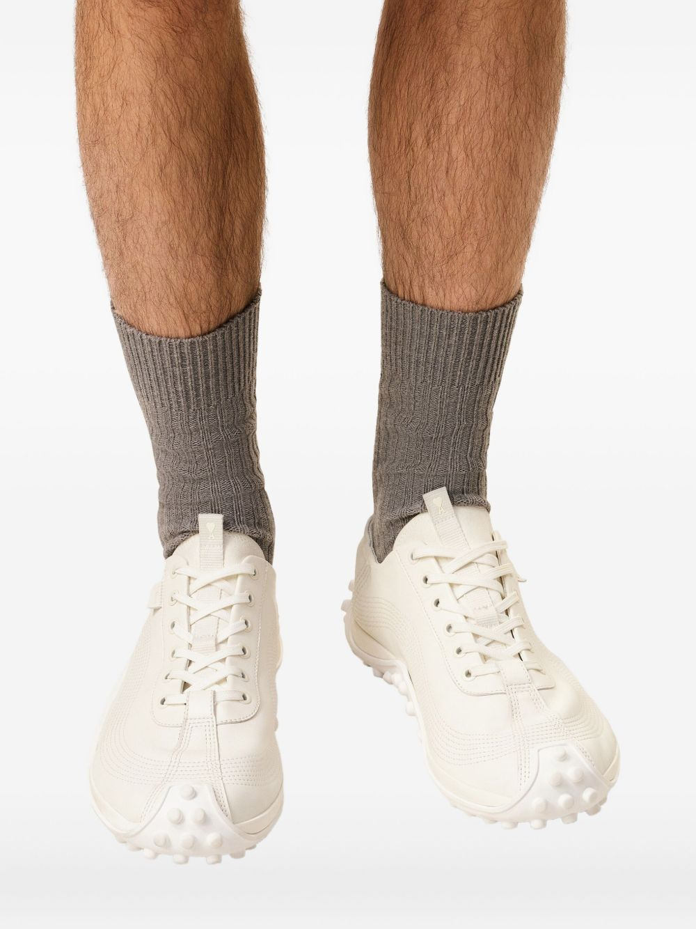 logo-tag sneakers - 6