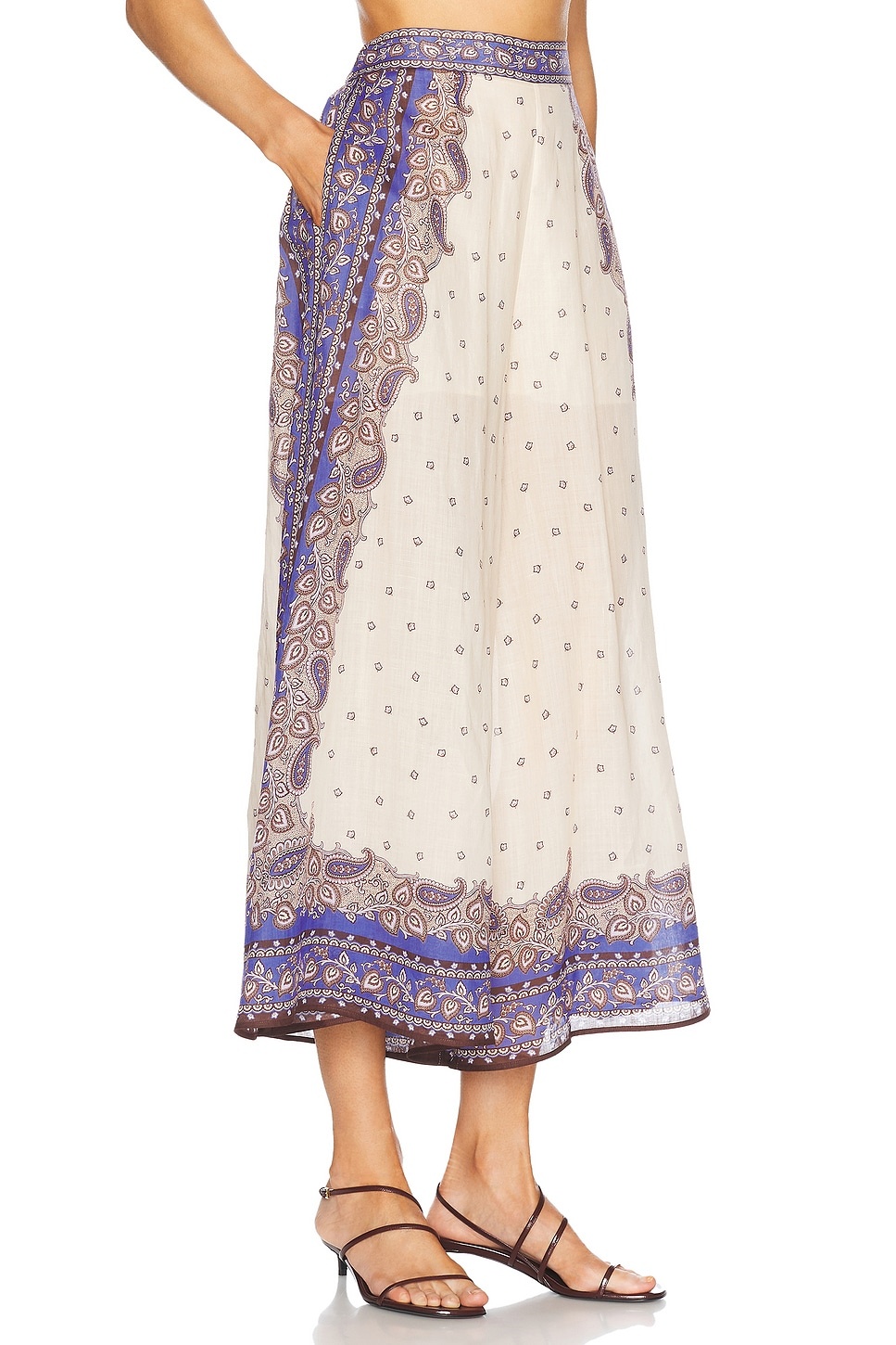 Maxine Wide Leg Cropped Pant - 2