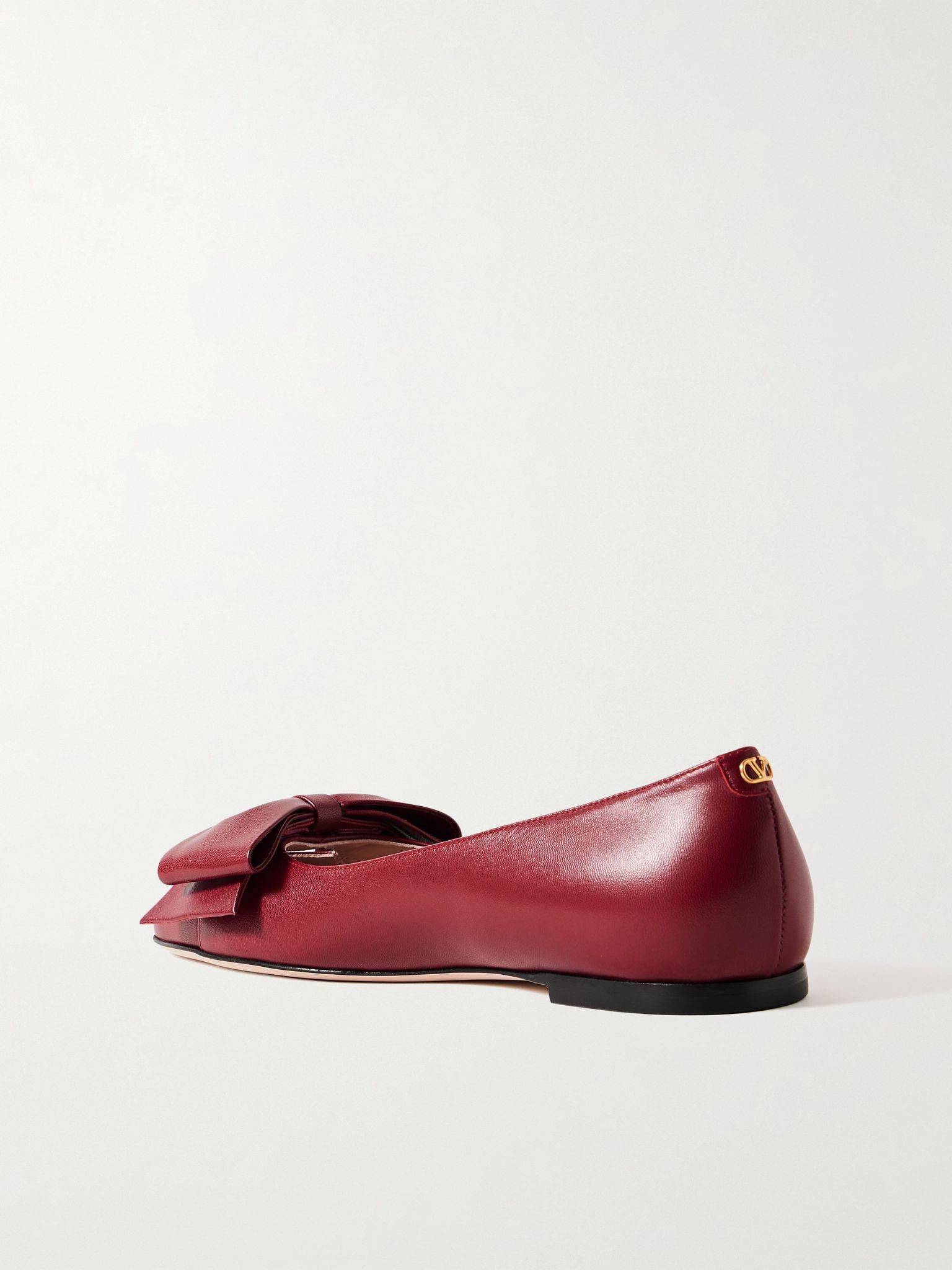 Bowow leather ballet flats Red - 3