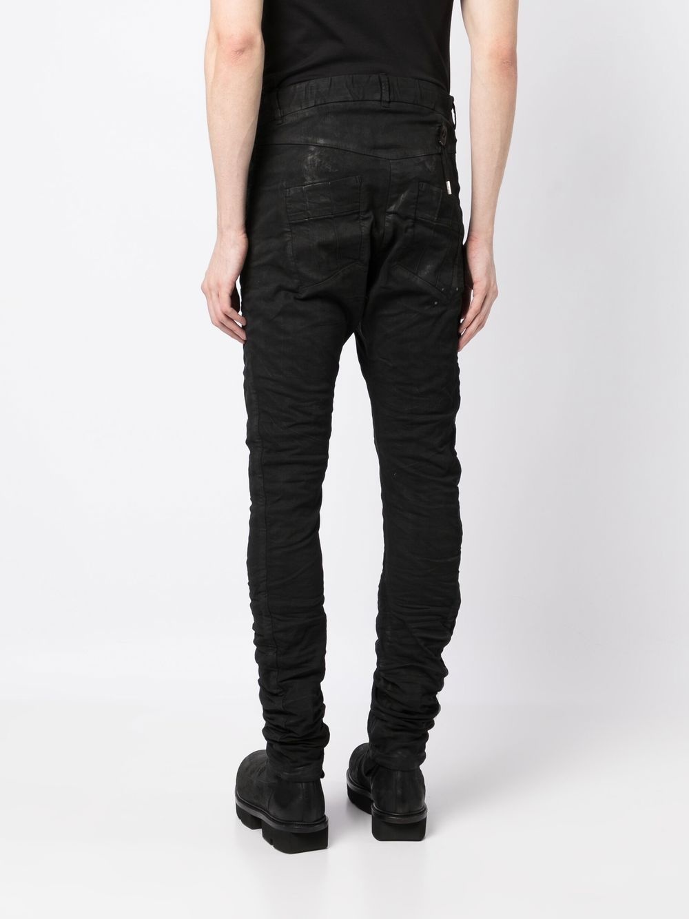 slim-cut denim jeans - 4
