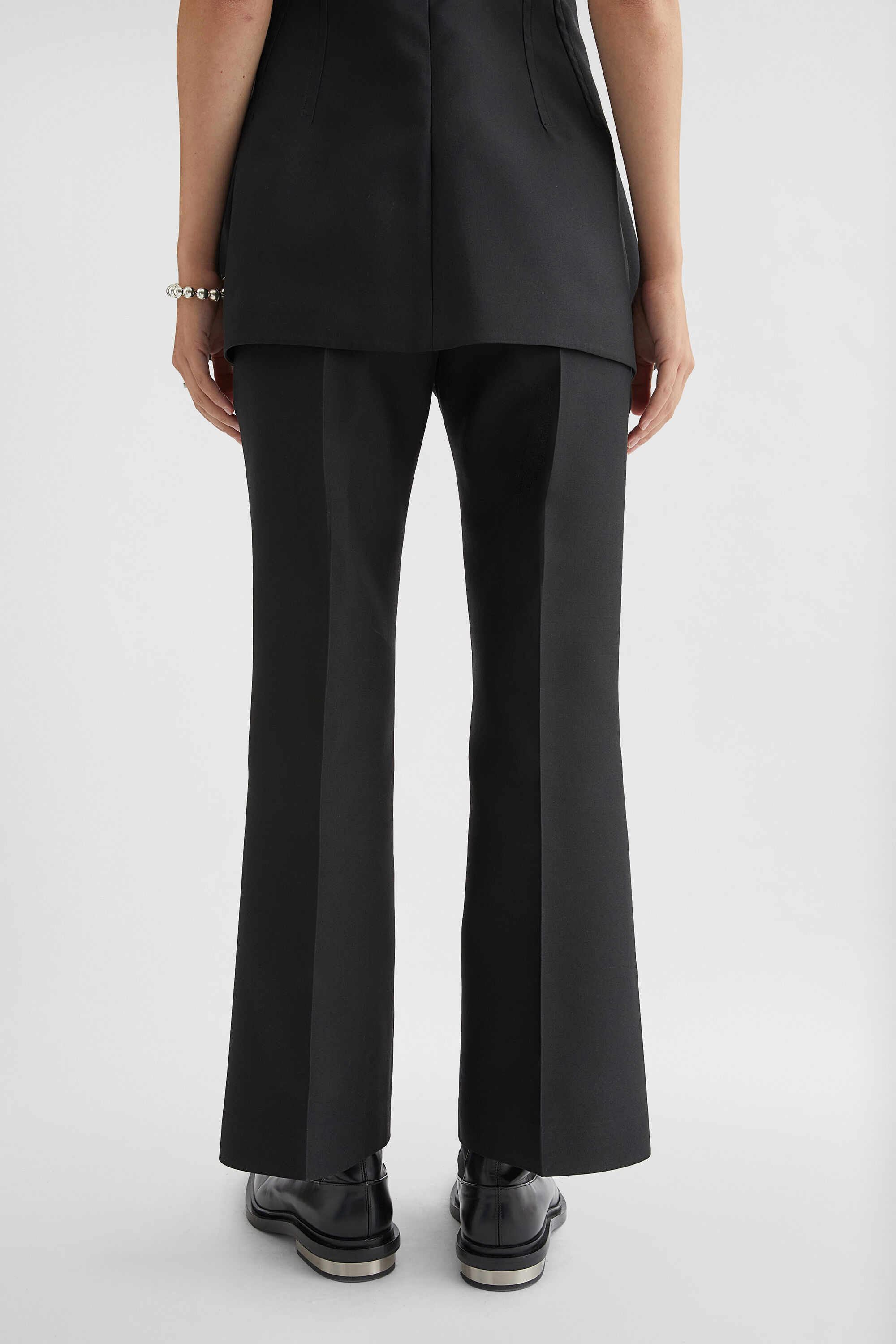 Techno Gabardine Tailored Trousers - 4