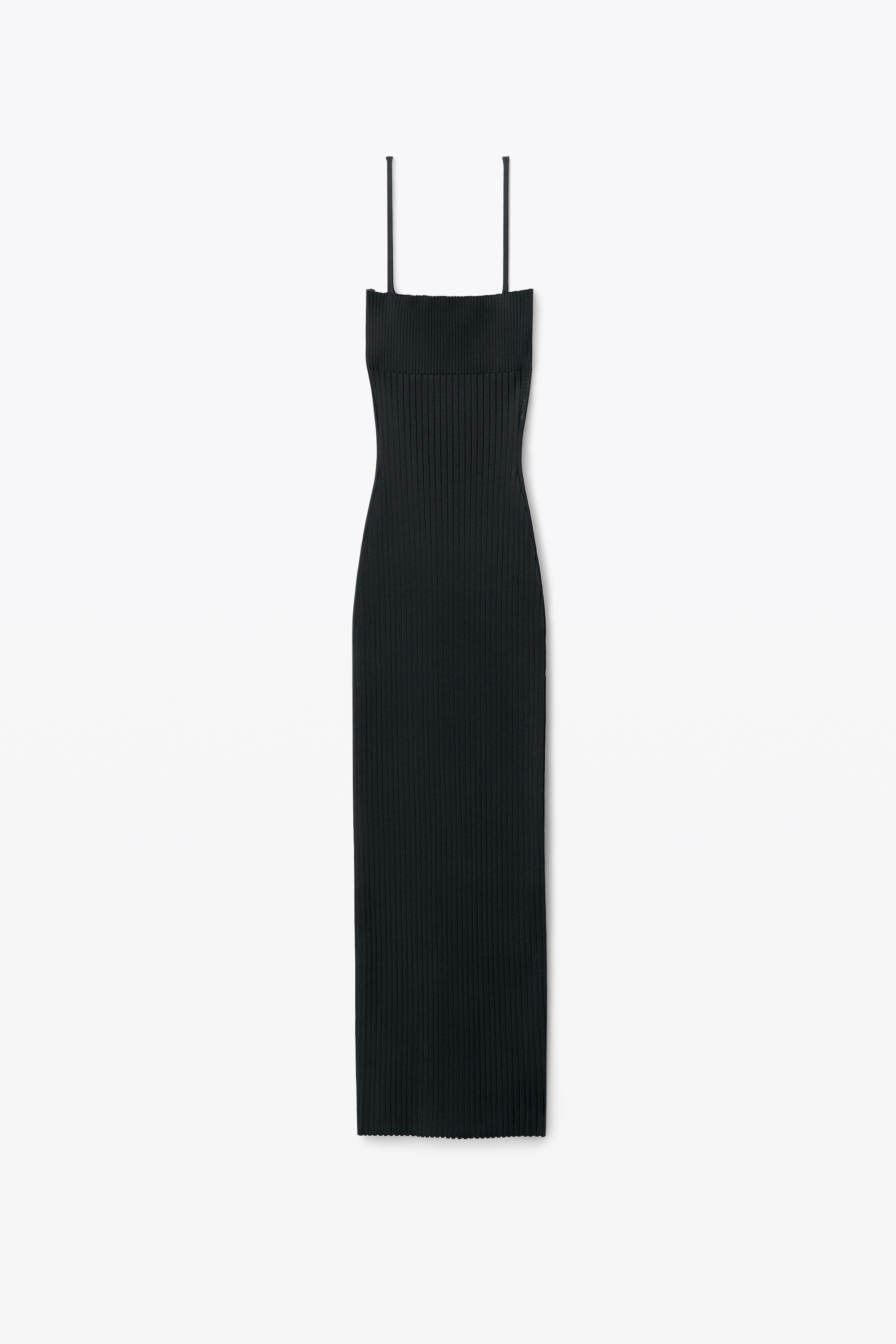 Logo Maxi Dress in Techno Rib Knit - 1