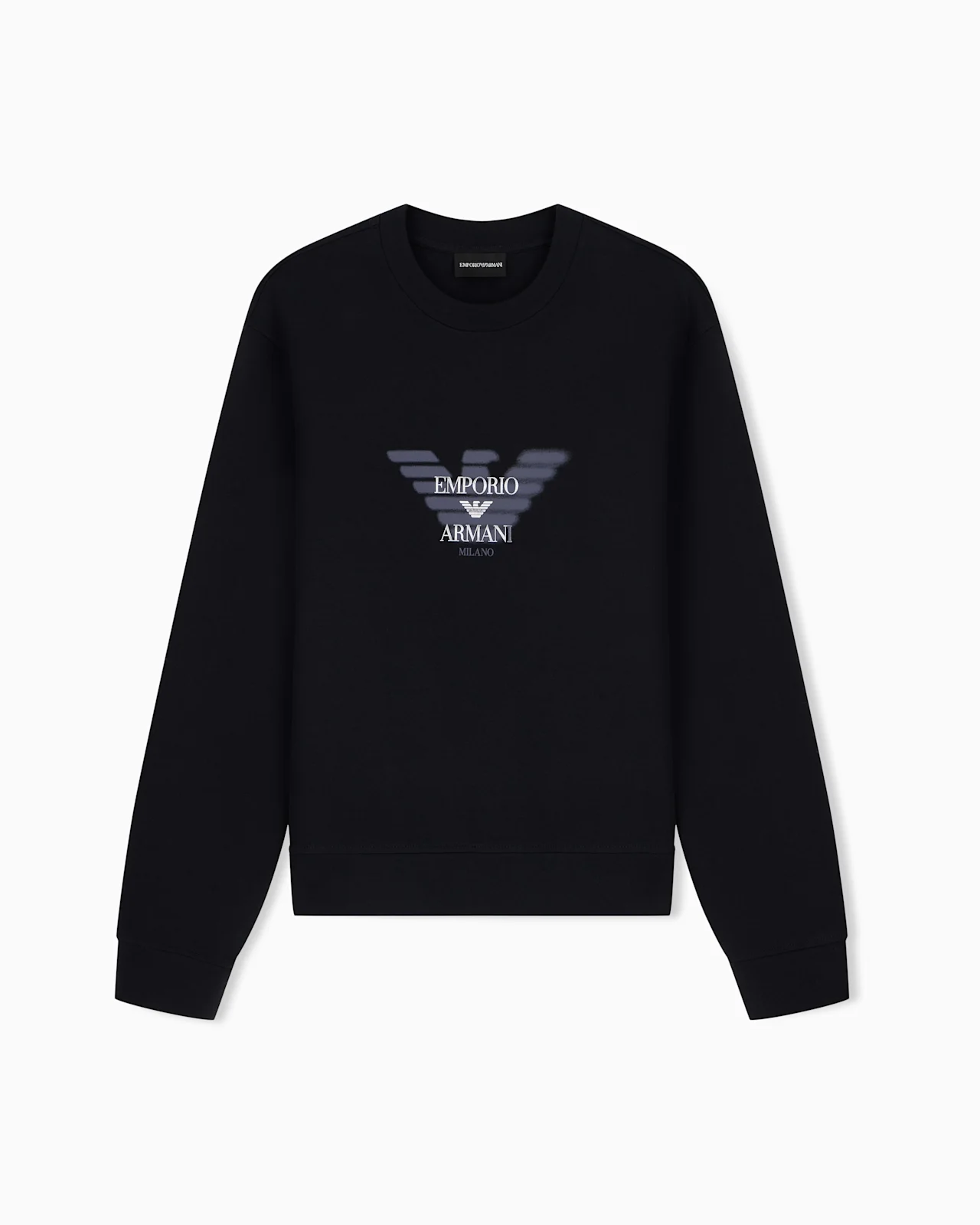 DOUBLE JERSEY SWEATSHIRT WITH LOGO - 1