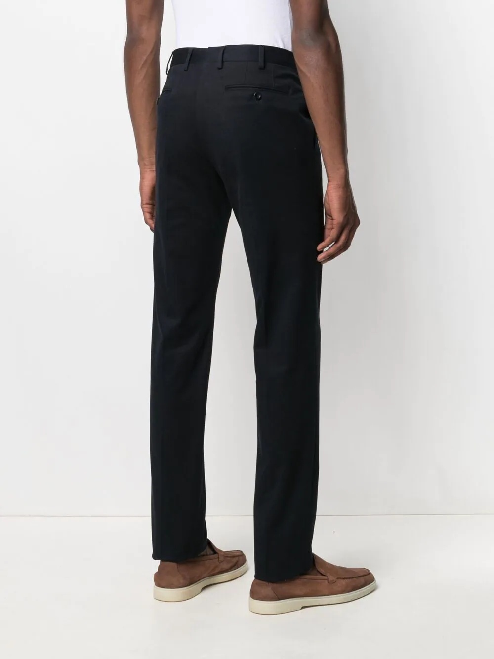 slim-fit high-rise trousers - 4