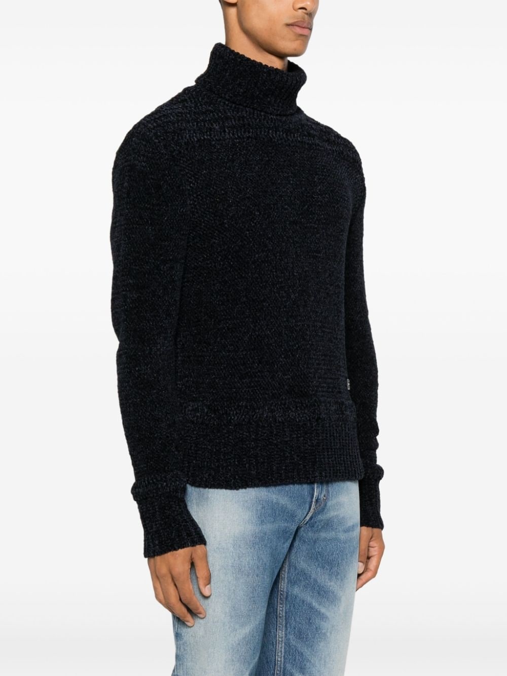logo-plaque sweater - 3
