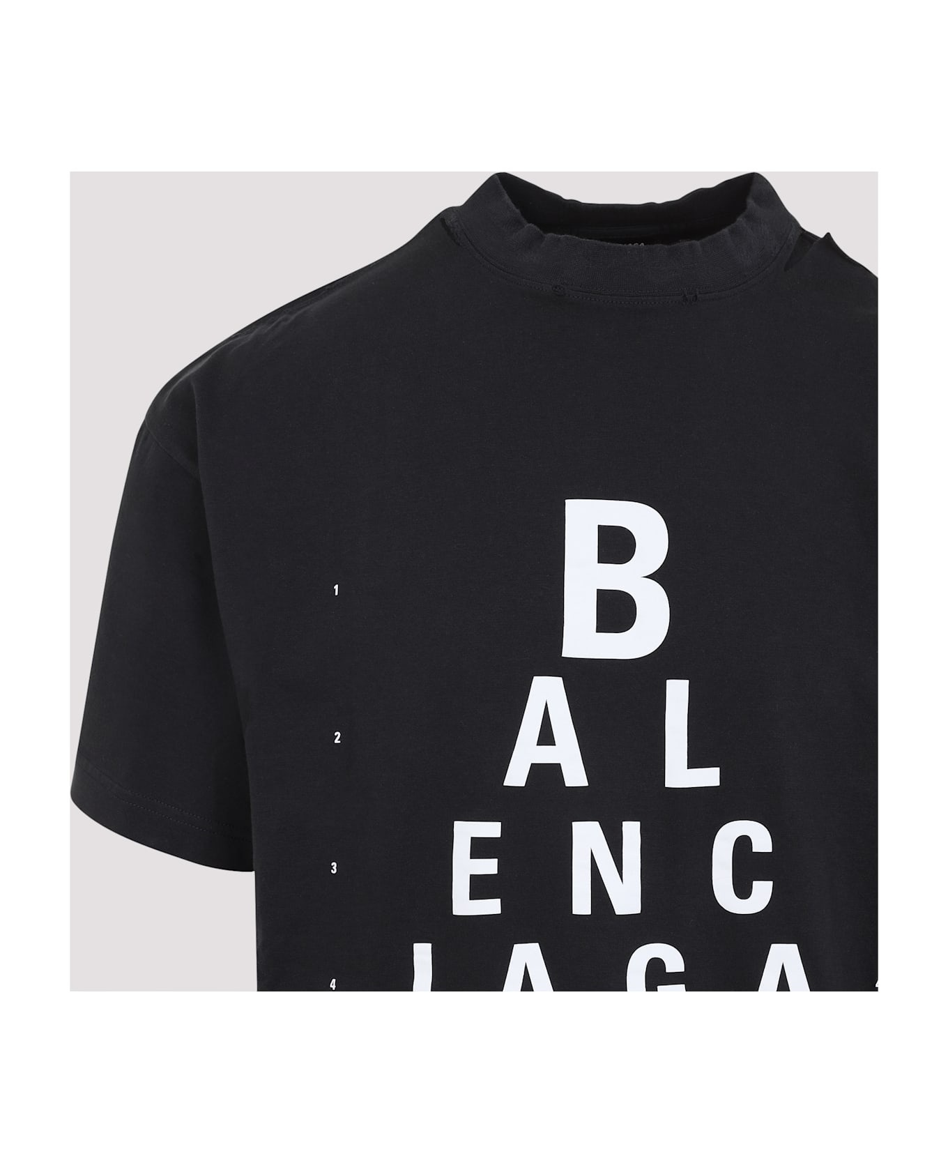 Black Coton Oversize Shirt - 5