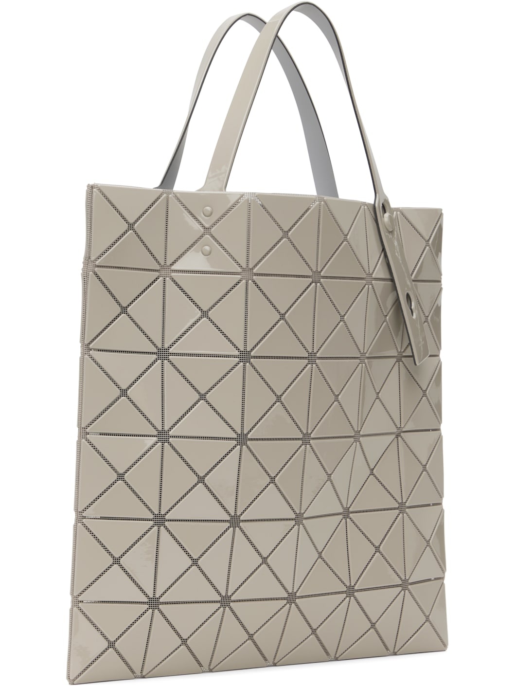 Beige Lucent One-Tone Tote - 2