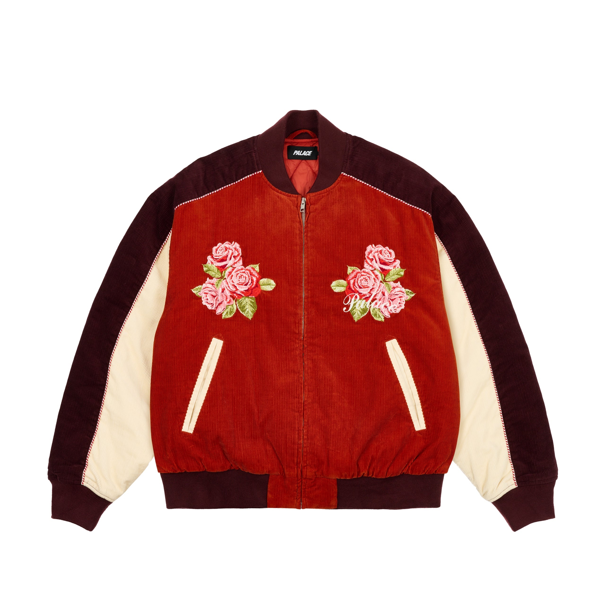 PALACE CAT EYE BOMBER JACKET RUST | REVERSIBLE