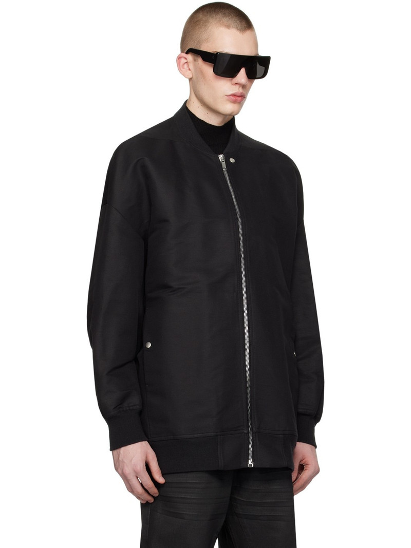 Black Jumbo Peter Bomber Jacket 2